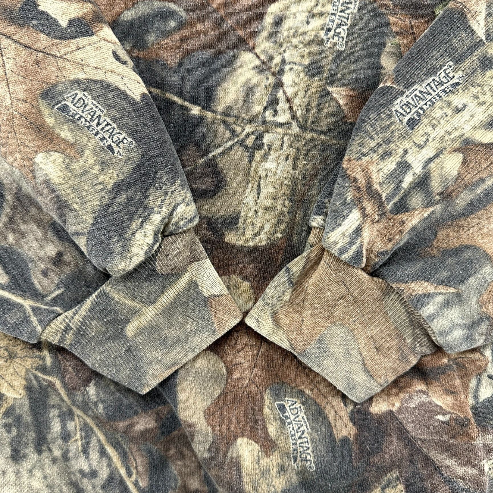 Jerzees VINTAGE Realtree Camo Sweatshirt Mens 3XL Pullover Advantage Timber Cotton 90s Size US XXL / EU 58 / 5 - 3 Thumbnail