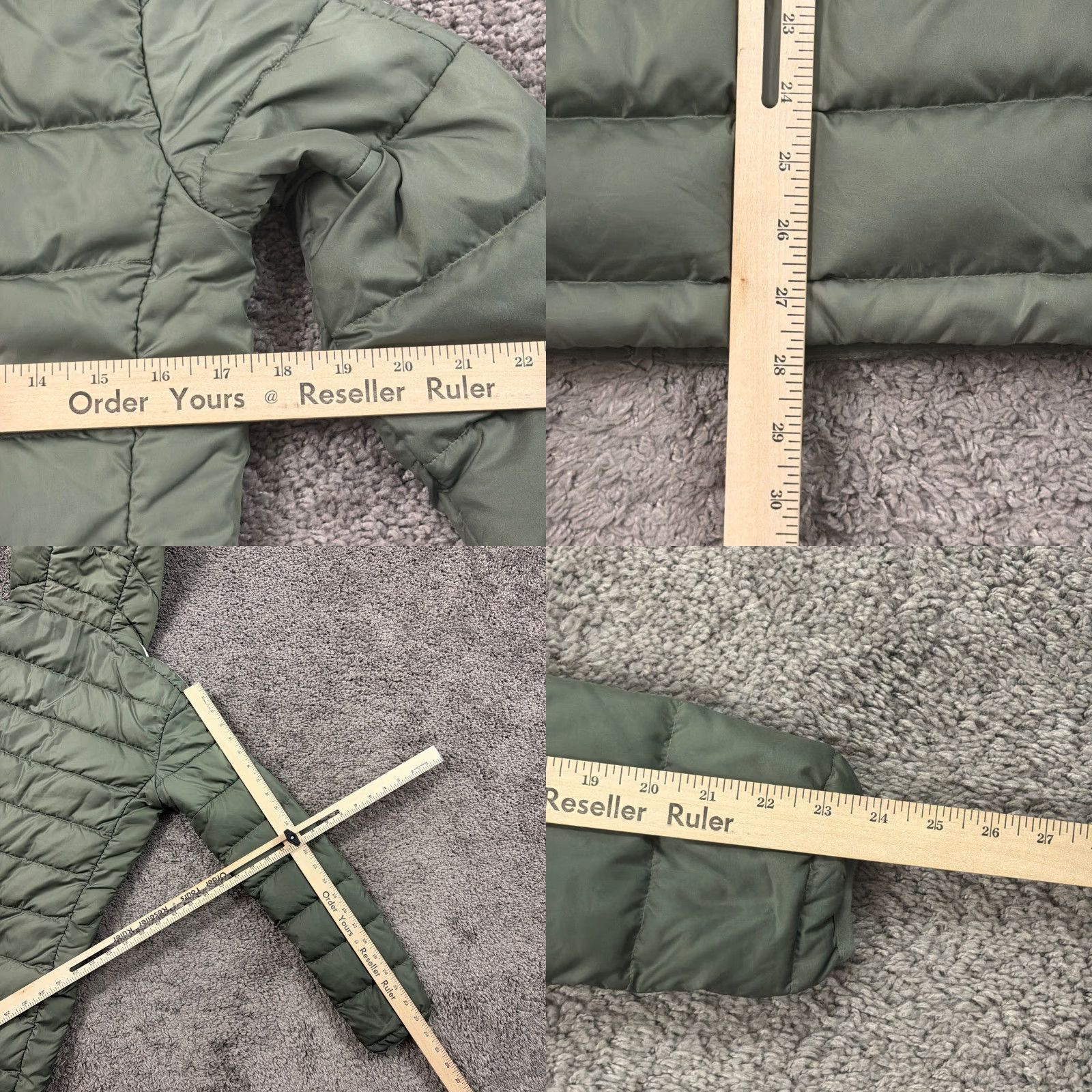 Adidas Adidas Jacket Womens XS Green Down Puffer Full Zip Quilted Outdoors Lightweight Size XS / US 0-2 / IT 36-38 - 8 Thumbnail