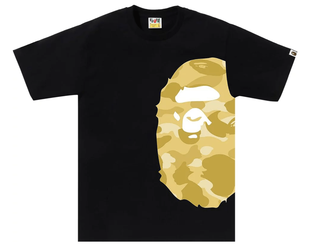 Bape Color Camo Side Big Ape Head Tee Size US XL / EU 56 / 4 - 1 Thumbnail