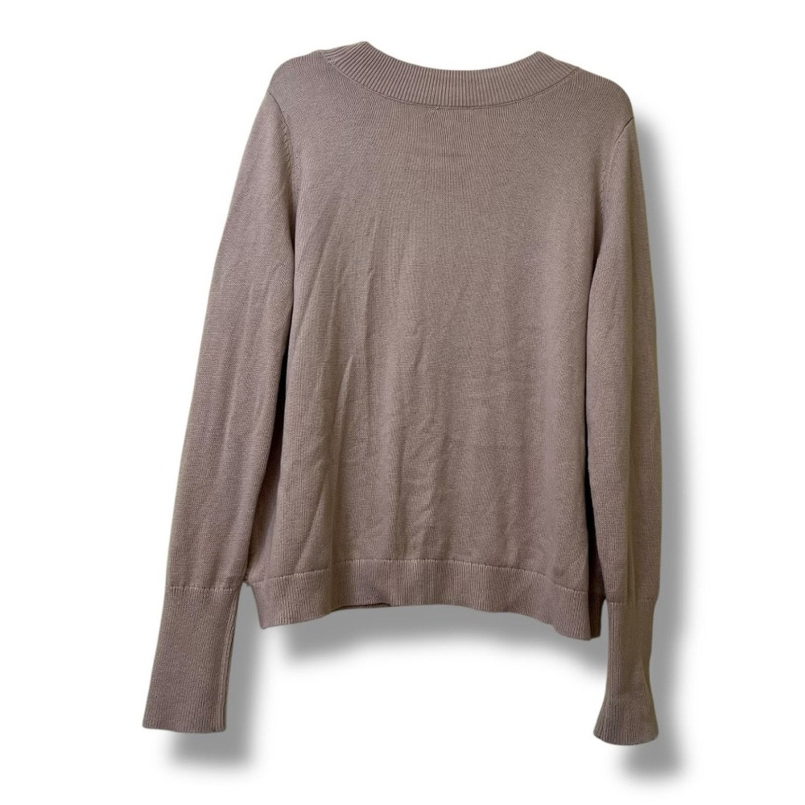 Other Stella & Dot mauve v-neck fuzzy knit sweater Size XXL / US 16-18 / IT 52-54 - 6 Thumbnail