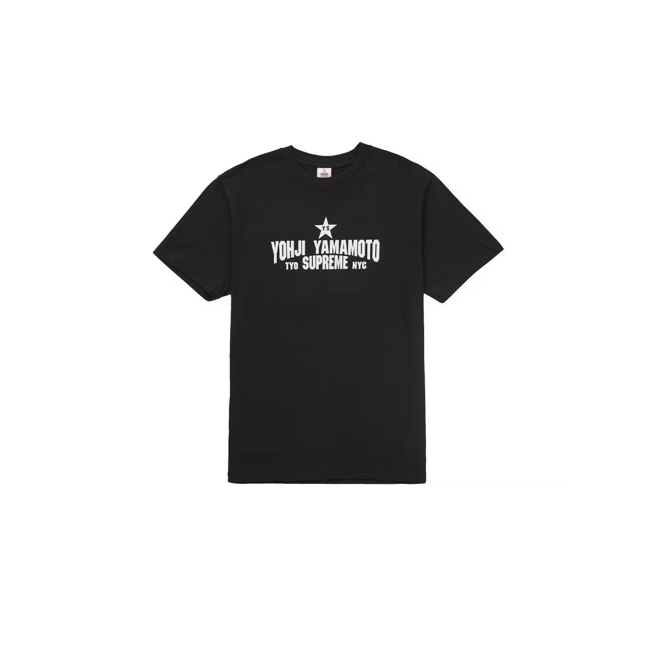 Supreme × Yohji Yamamoto Supreme x Yohji Yamamoto Star Tee
