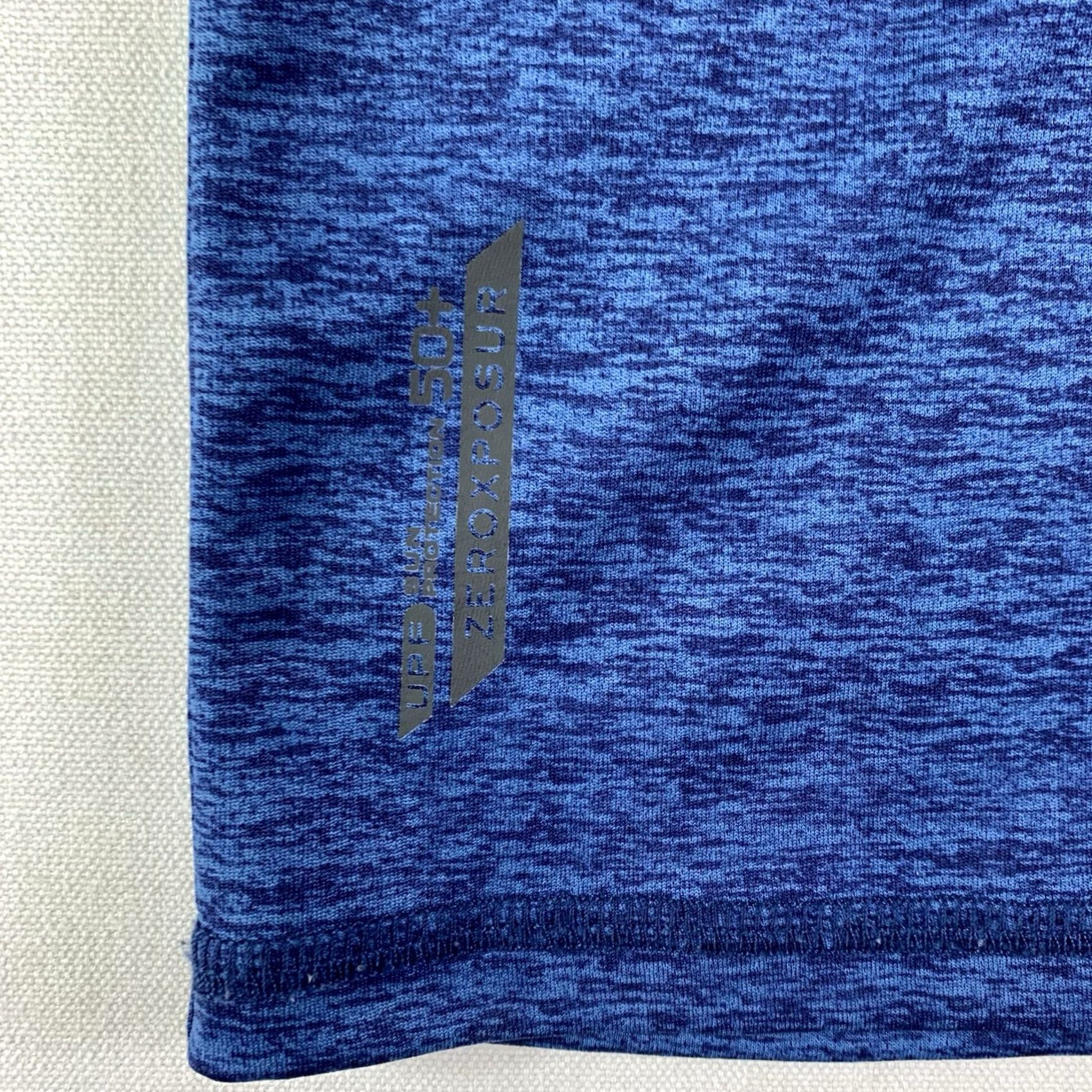 ZeroXposur VINTAGE ZeroXposur Shirt Mens 2XL Blue 50+ Sun Protection Water Short Sleeve Pullover Crew Neck Activewear Beach Water Sports Mens Size US XXL / EU 58 / 5 - 3 Thumbnail