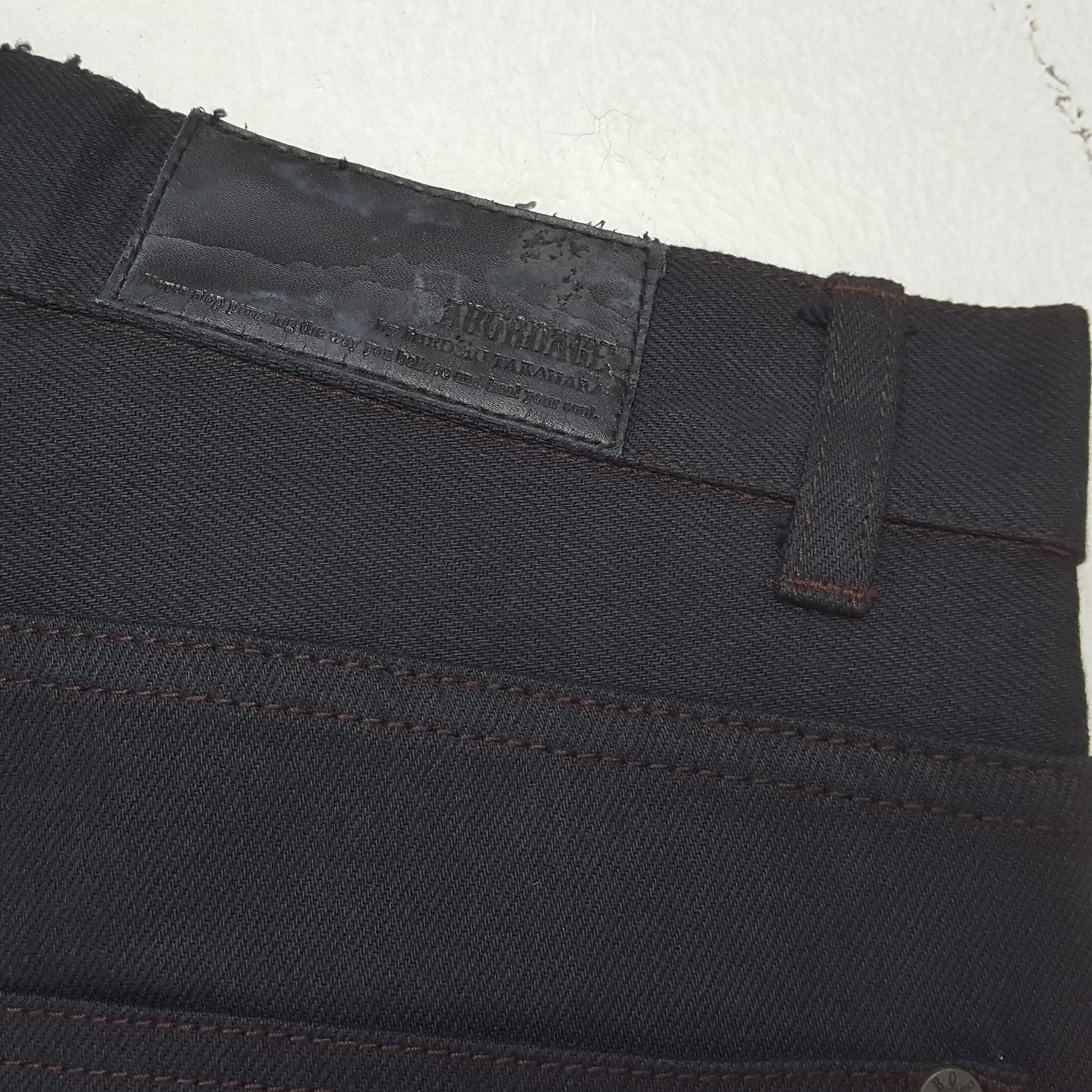 Vintage ADORE DAGE Streetwear Fashion Style Jeans Size US 30 / EU 46 - 14 Thumbnail