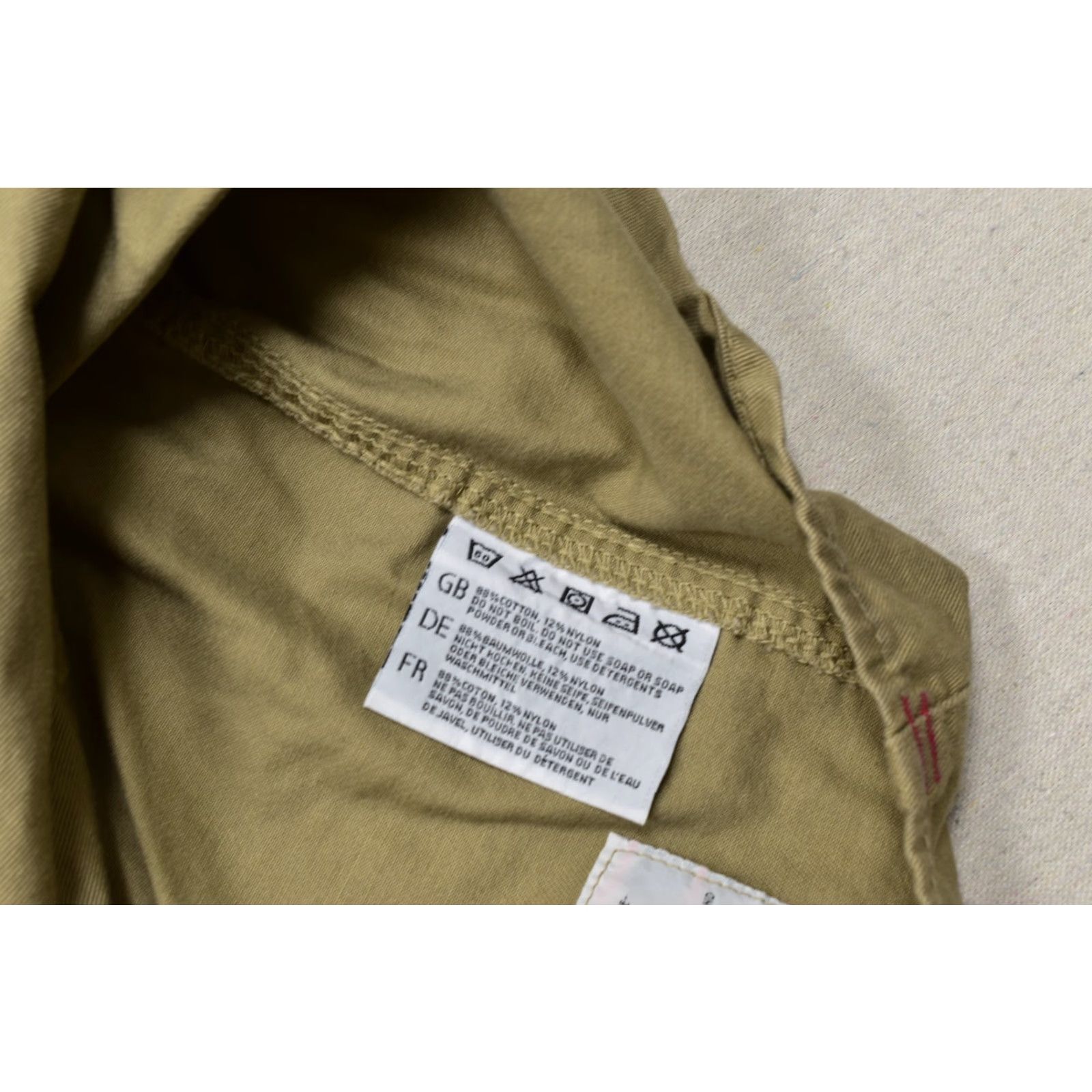 Vintage VINTAGE? Portwest Bizflame FR89 Men's 3XL Khaki Flame Resistant FR Work Shirt Long Sleeve Size US XXL / EU 58 / 5 - 7 Thumbnail