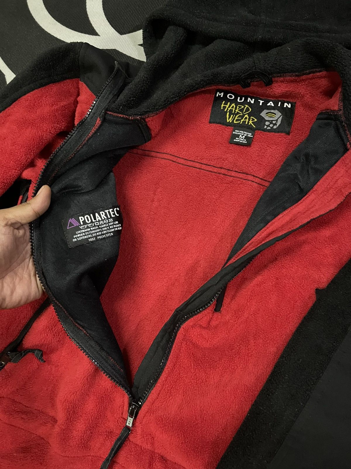 Polartec Mountain Hardwear USA fleece gorpcore pullover jacket Size US M / EU 48-50 / 2 - 7 Thumbnail