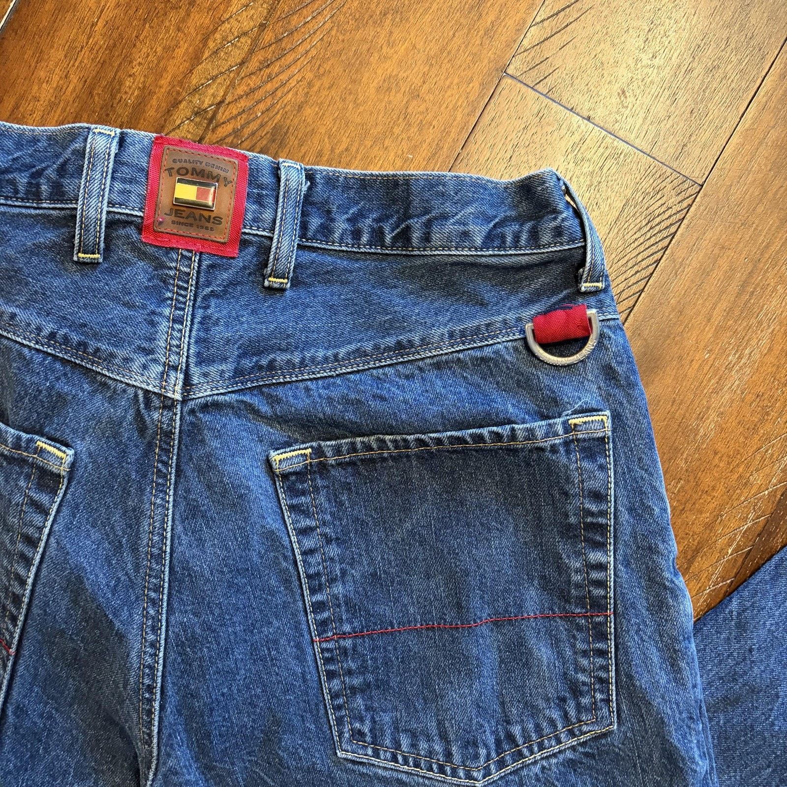 Tommy Jeans Tommy Jeans Jeans 32x32 Straight Leg Medium Wash D-Ring Size US 32 / EU 48 - 3 Thumbnail