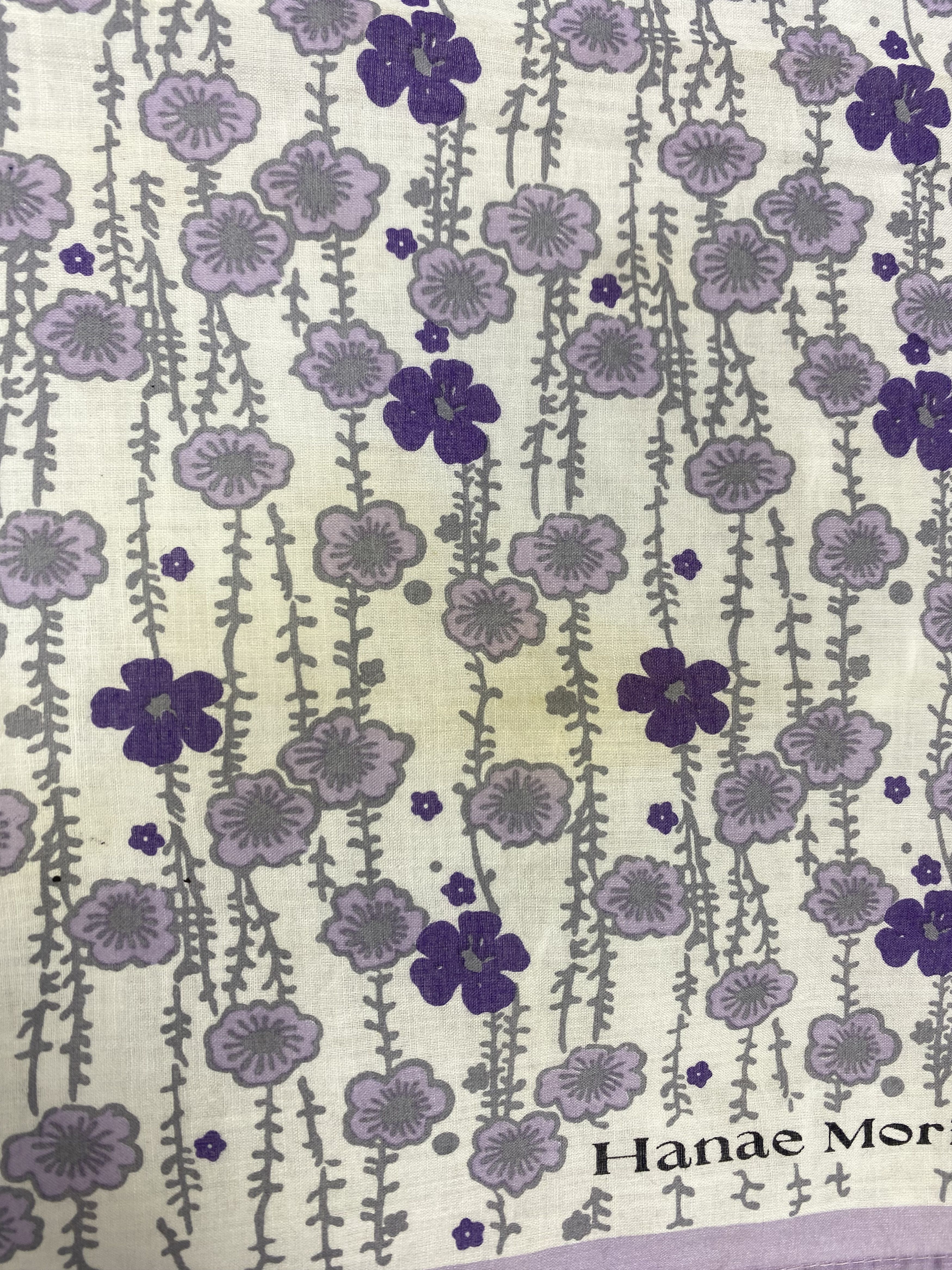 Hanae Mori Vintage Hanae Mori Handkerchief Neckerchief PH0576 Size ONE SIZE - 4 Thumbnail