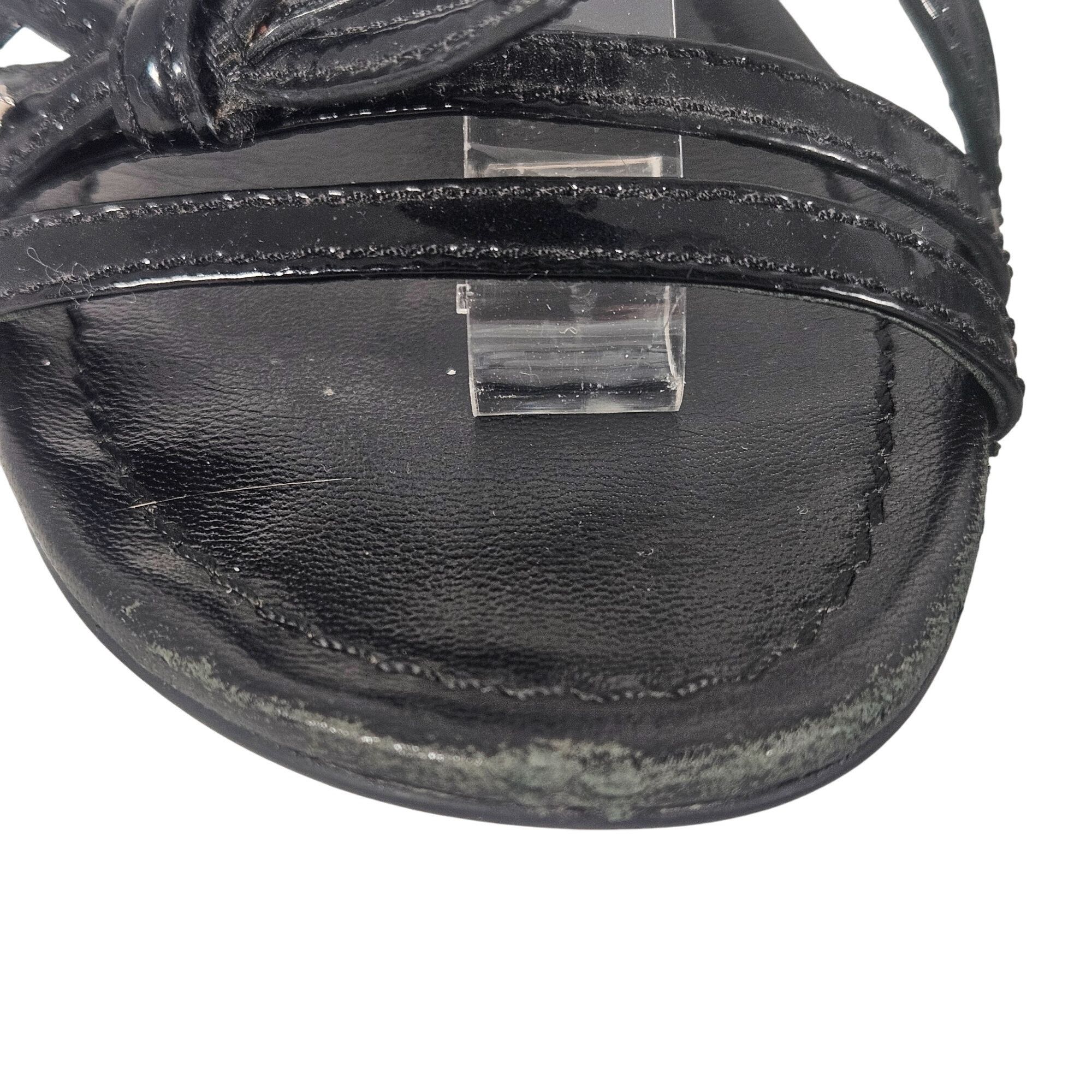 Prada Prada Sport Women Black Wedge Sandal 36 Strappy Gorpcore Min Size US 6 / IT 36 - 14 Thumbnail