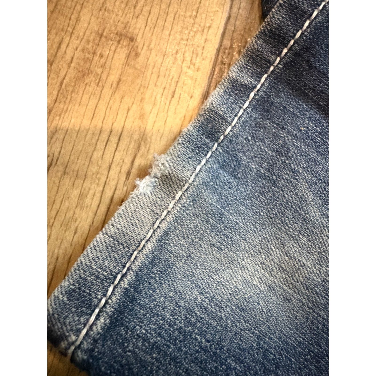 Vintage Earl Jean Womens Size 6 30 x 30 Blue Denim Size 28" / US 6 / IT 42 - 6 Thumbnail