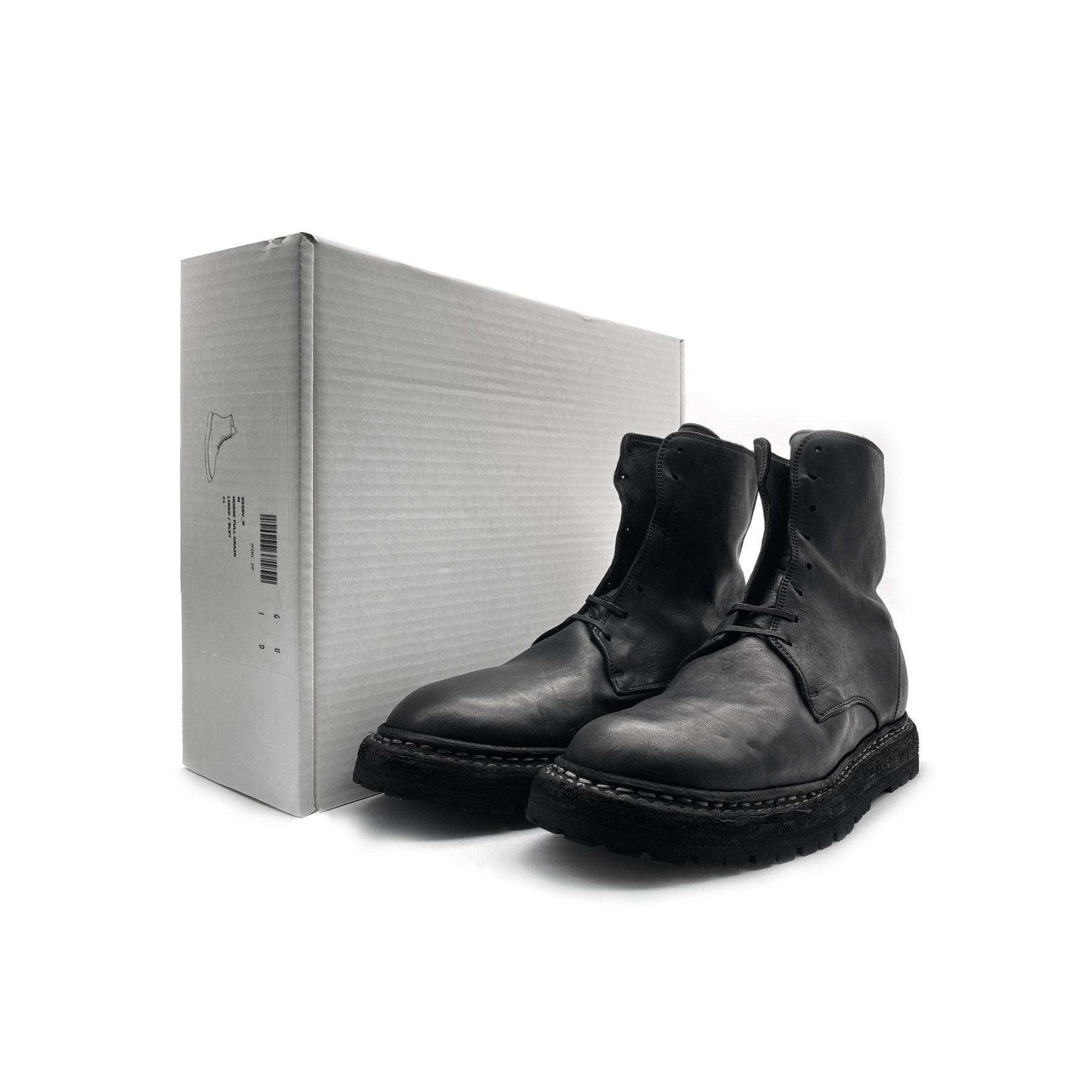 Guidi GUIDI 9950VN Soft Horse Lace-up Leather Boots Size US 8.5 / EU 41-42 - 4 Thumbnail