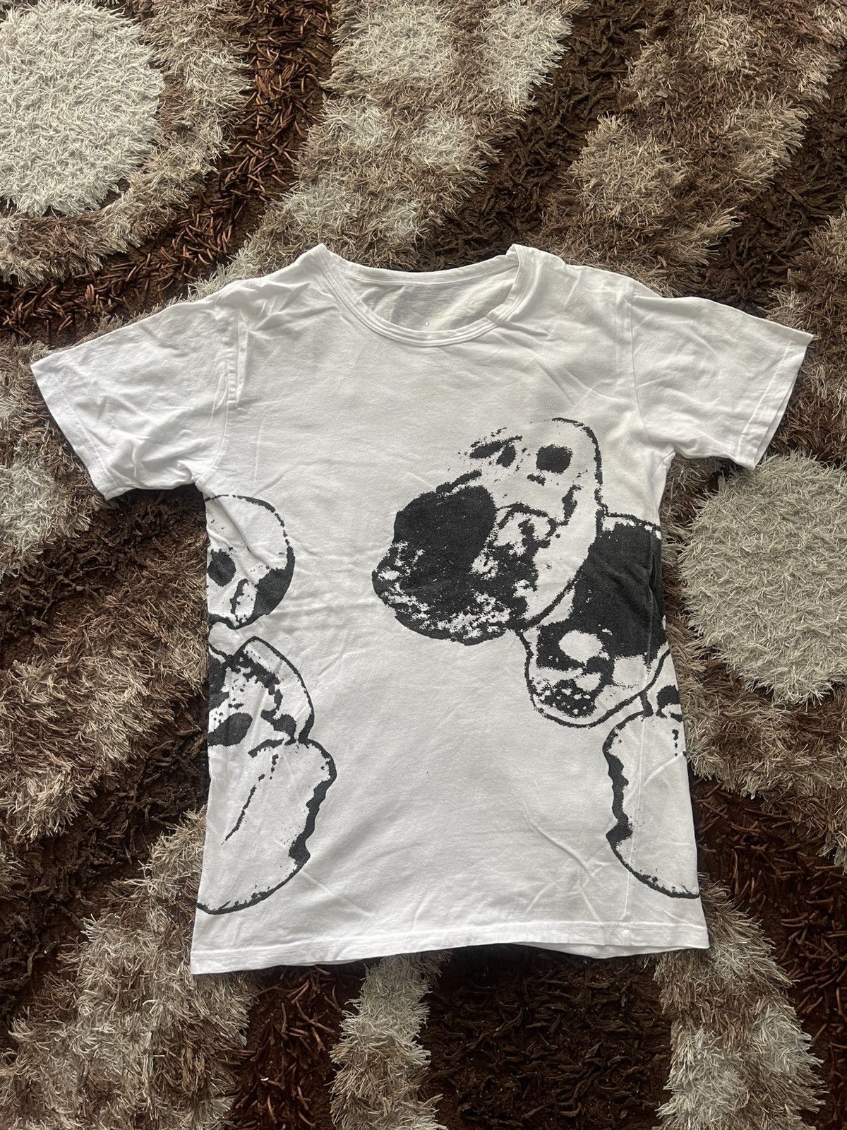 Japanese Brand VINTAGE SHU FULL PRINT SKULLS VERY RARE Size US L / EU 52-54 / 3 - 1 Thumbnail