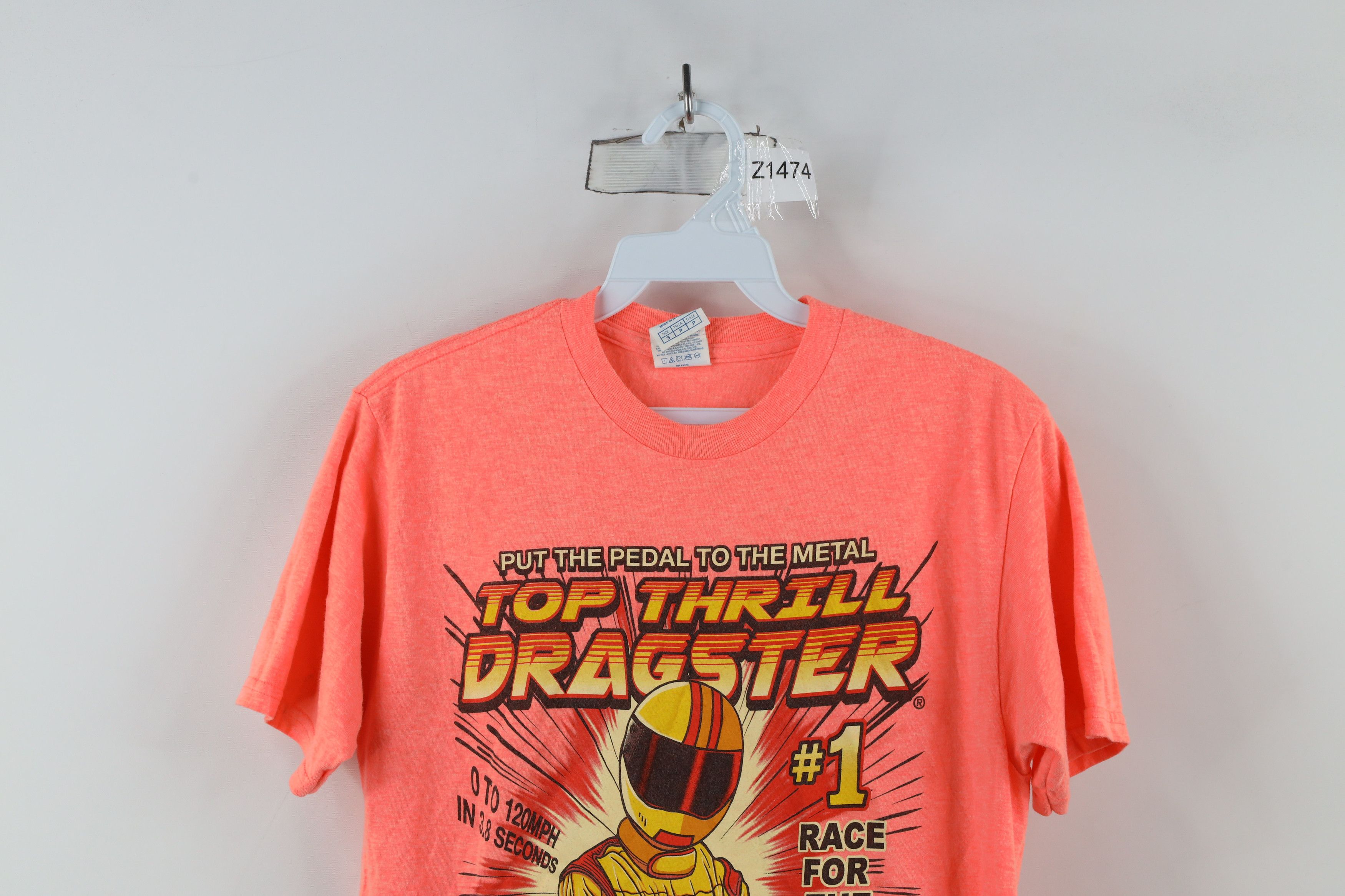 Vintage Vintage Y2K Cedar Point Dragster Roller Coaster T-Shirt Size US S / EU 44-46 / 1 - 2 Thumbnail