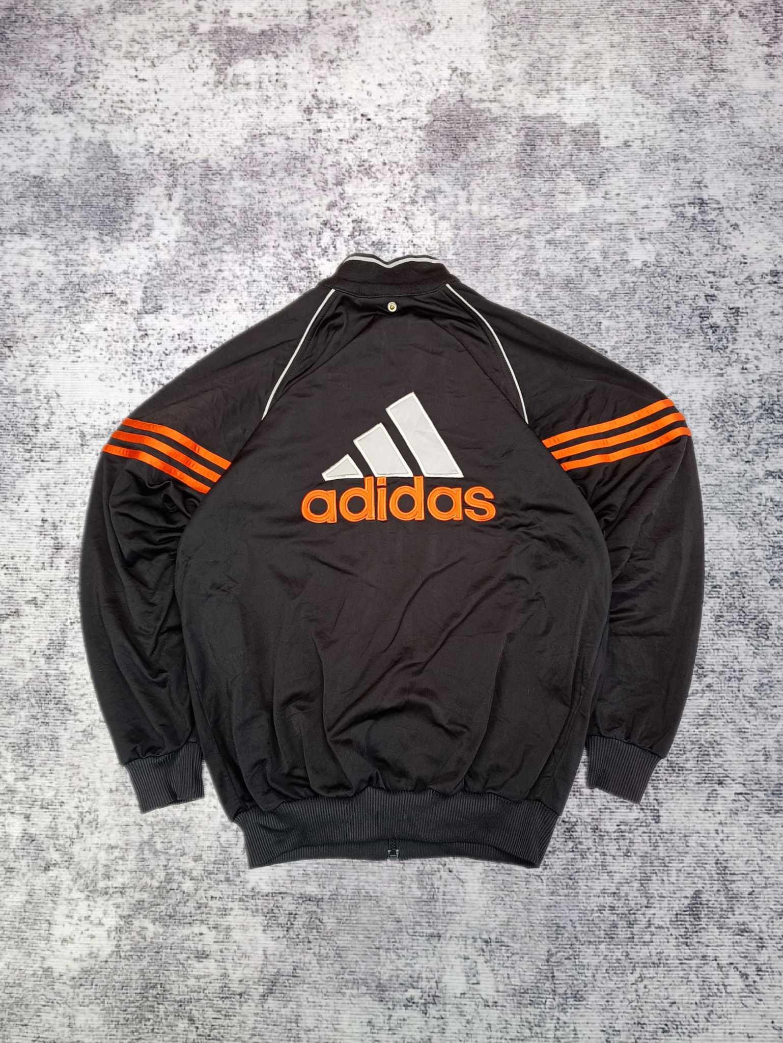 Adidas × Vintage Adidas Vintage 90s Big Swoosh track jacket Size US S / EU 44-46 / 1 - 1 Thumbnail