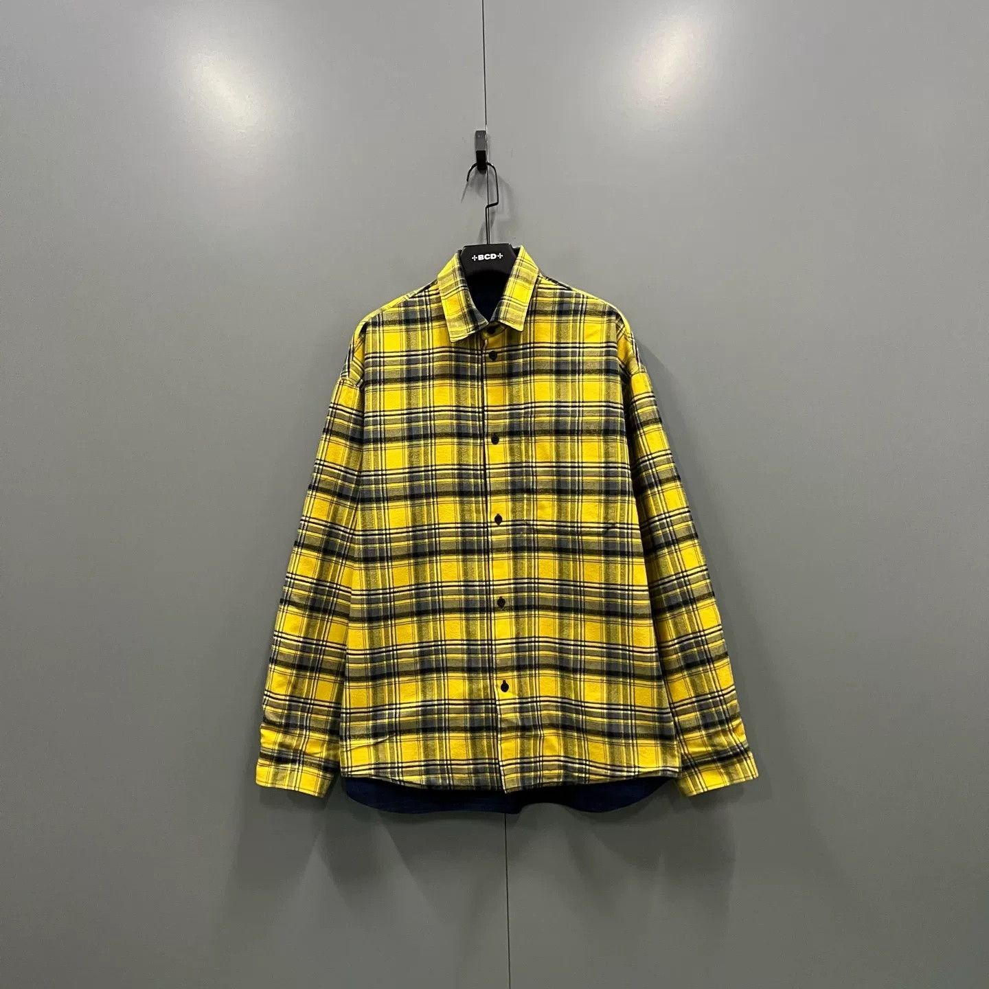 Balenciaga Balenciaga Plaid Double-Sided Long-Sleeve Shirt Size US S / EU 44-46 / 1 - 1 Thumbnail