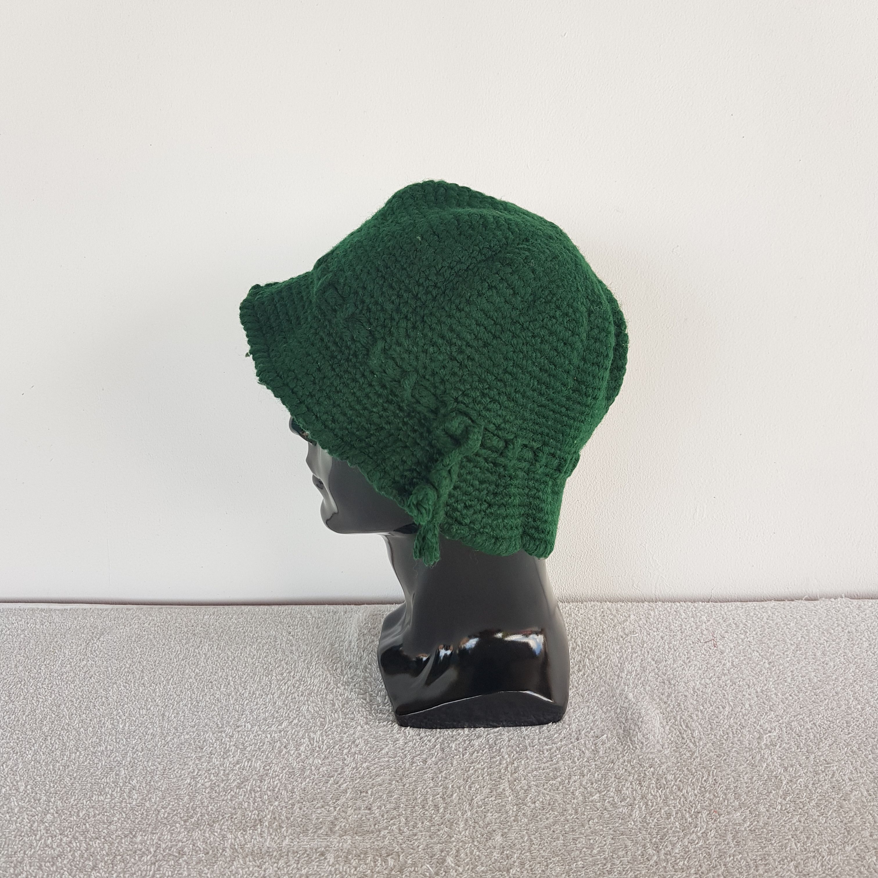 Vintage Vintage Japanese Beanie Fair Isle Ribbed Knit Snow Caps Hats Size ONE SIZE - 4 Thumbnail