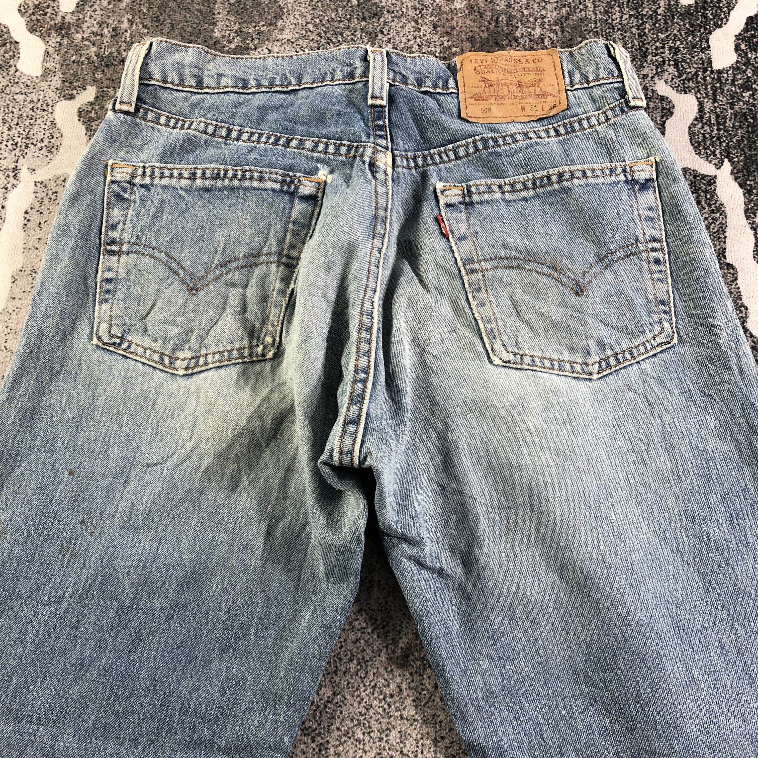Levi's Vintage Levis 509 Jeans Medium Wash KJ2840 Size US 30 / EU 46 - 4 Thumbnail