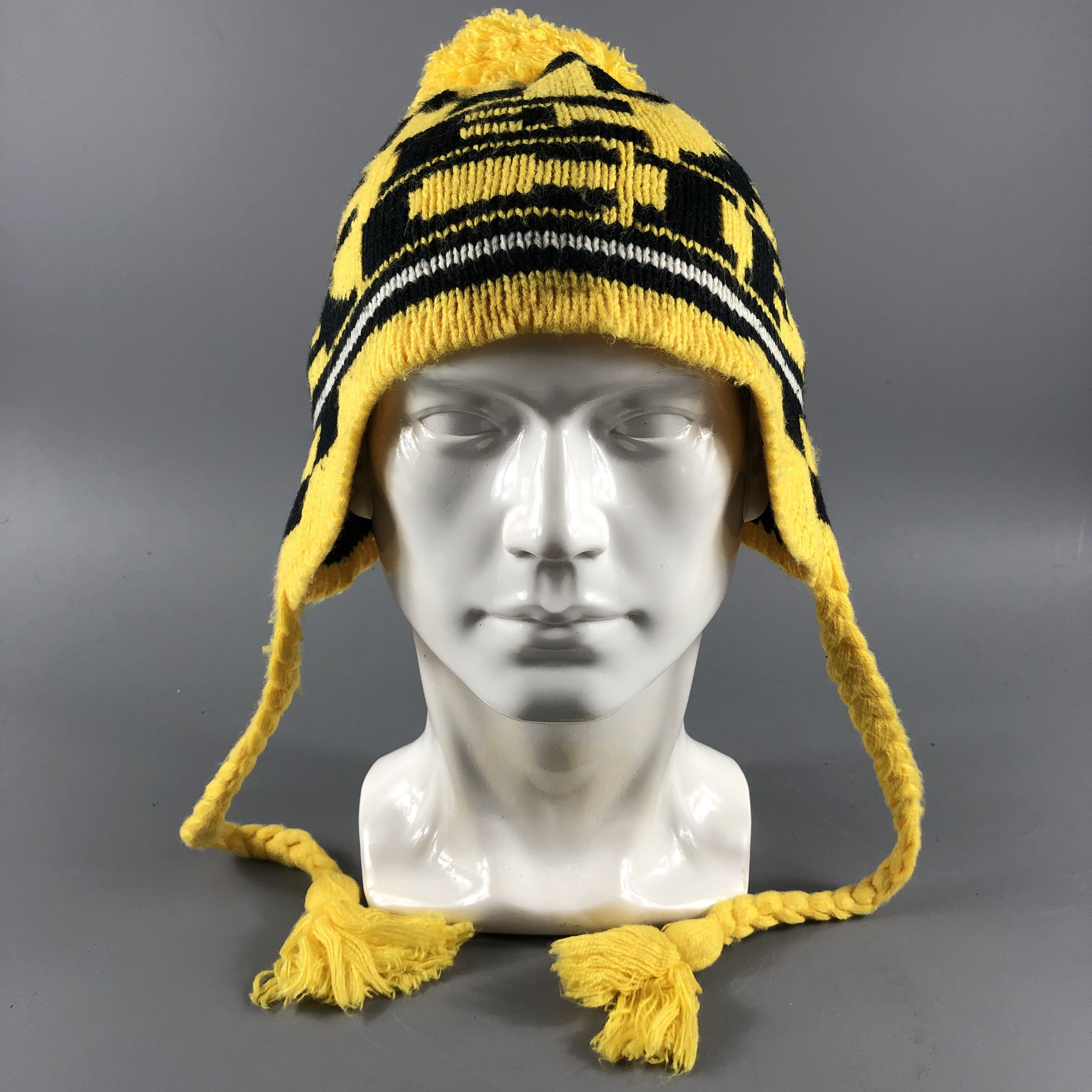 image of Ocean Pacific Hats Earflap Beanie Snow Hat Snow Cap B263, Men's