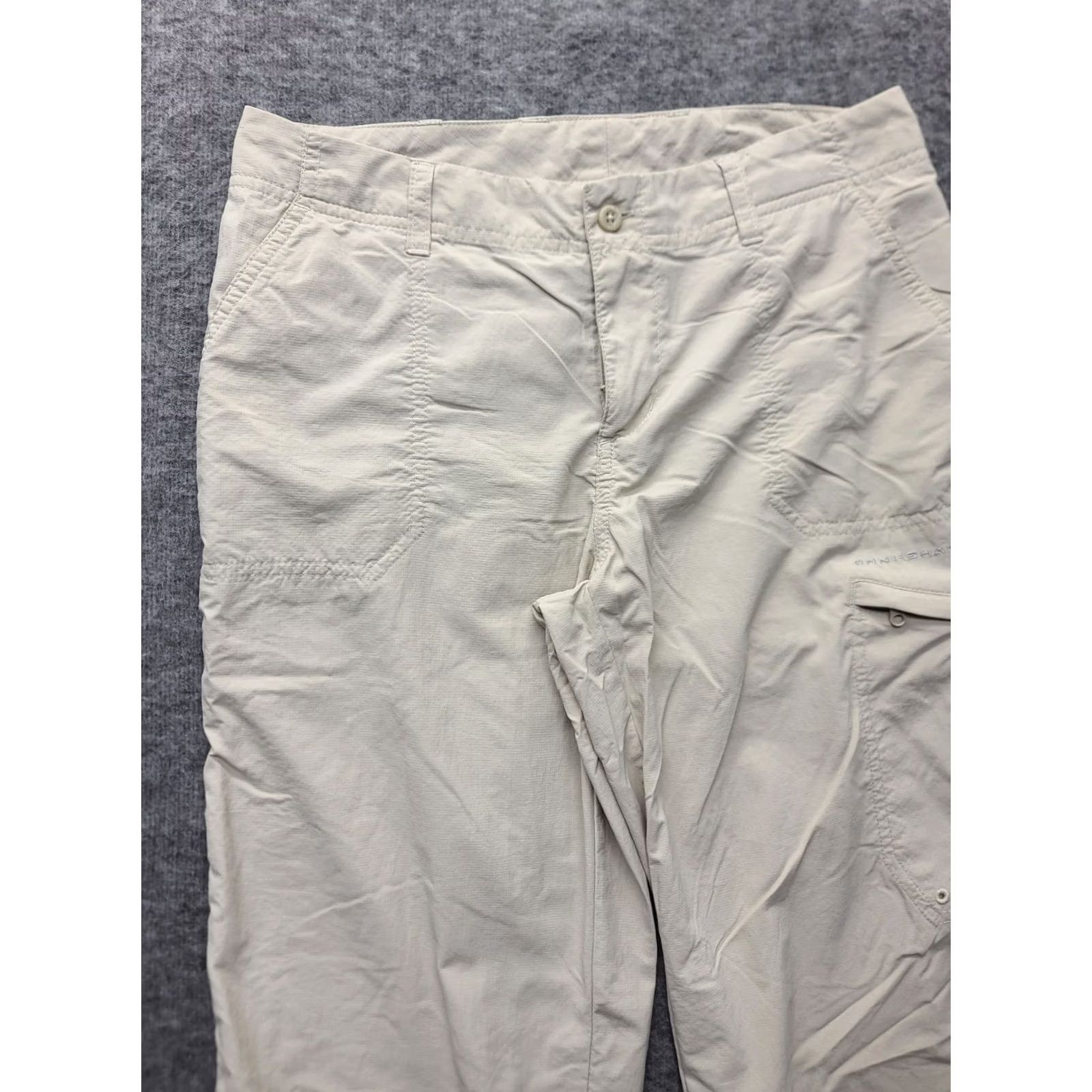 Vintage Columbia PFG Pants Womens 2x31 Relaxed Fit Convertible Roll Up Outdoors Fishing Pants Size 26" / US 2 / IT 38 - 7 Thumbnail
