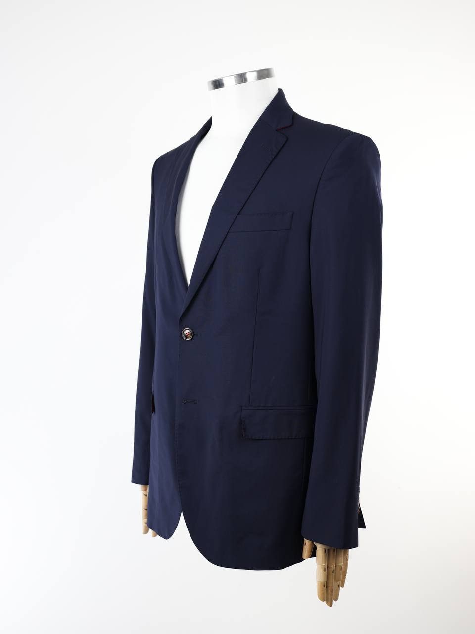 Carolina Herrera CAROLINA HERRERA Single-breasted wool blazer jacket Size 50R - 4 Thumbnail