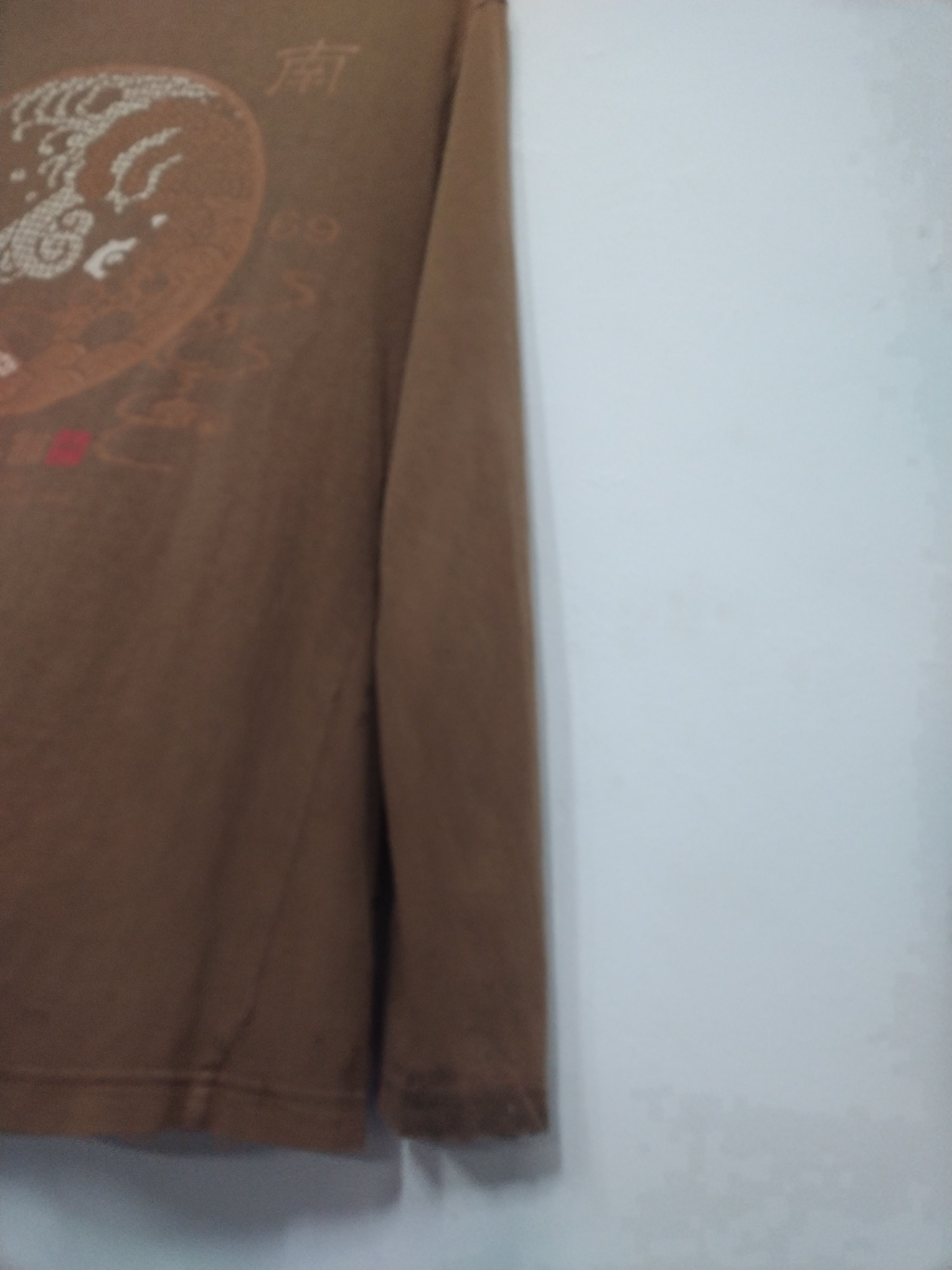 Japanese Brand Crazy TRASH DISTRESSED JAPANESE TRADITIONAL JAPAN KARAKURI T Size US M / EU 48-50 / 2 - 11 Thumbnail