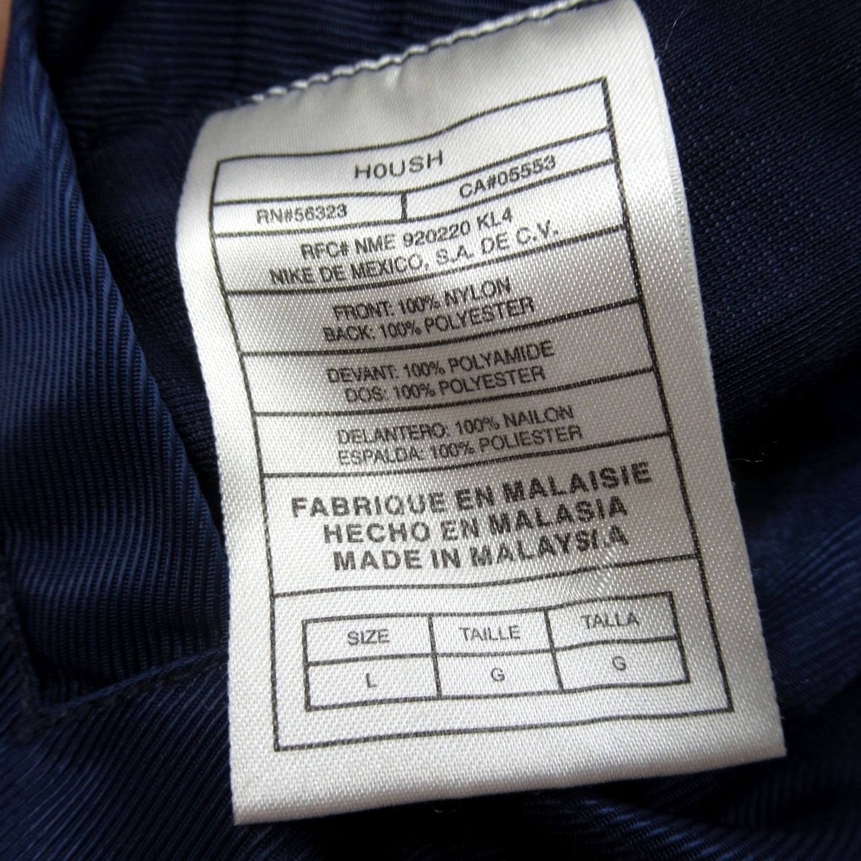 Nike VINTAGE Nike Jacket Mens Large Blue Yellow Reversible Hooded Full Zip VTG 90'S Size US L / EU 52-54 / 3 - 4 Thumbnail