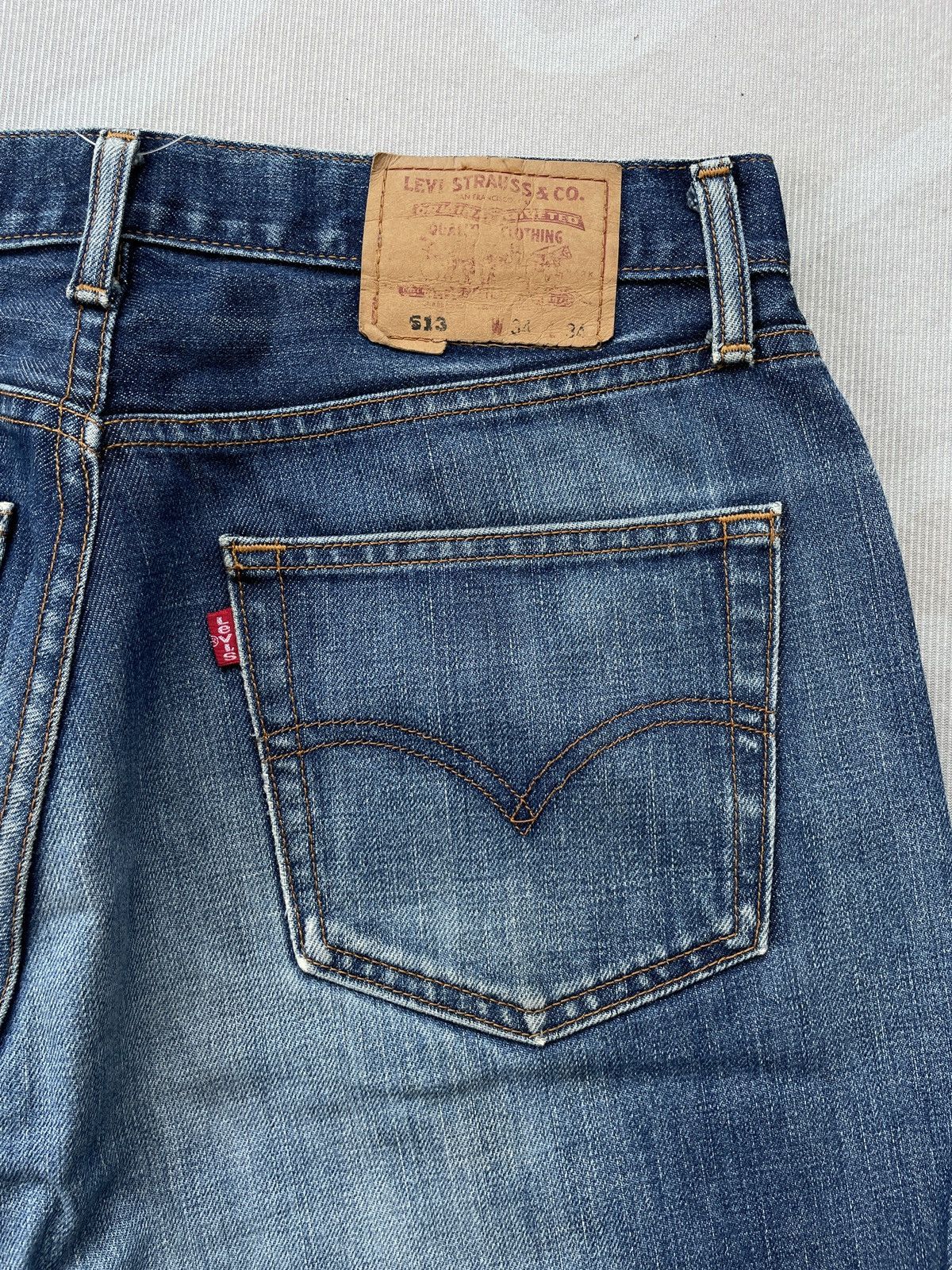 Levi's Levis 513 Straight Jeans (LG142) Size US 32 / EU 48 - 10 Thumbnail