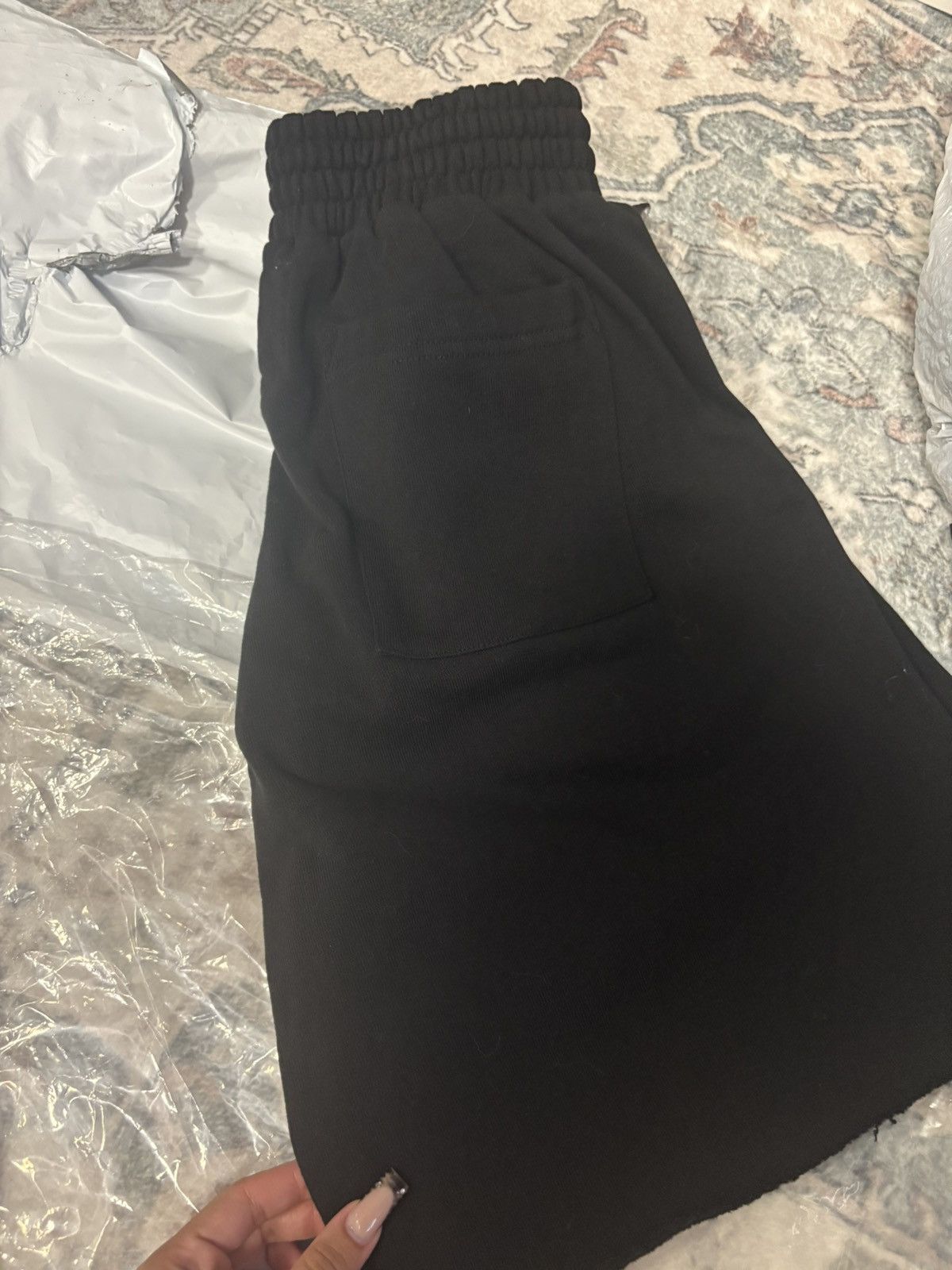 Sp5der Sp5der OG Web V2 Phantom Sweatshort 'Black' Size US 26 / EU 42 - 6 Thumbnail