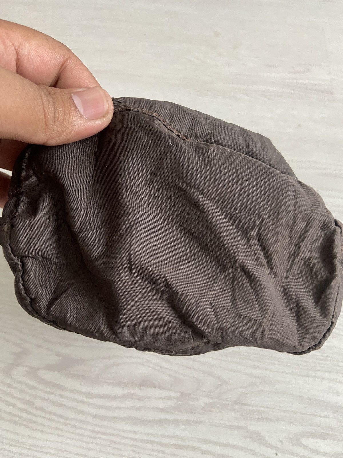 Prada Vintage Prada Purse Pouch Coin Nylon Rucksack Bag Size ONE SIZE - 5 Thumbnail