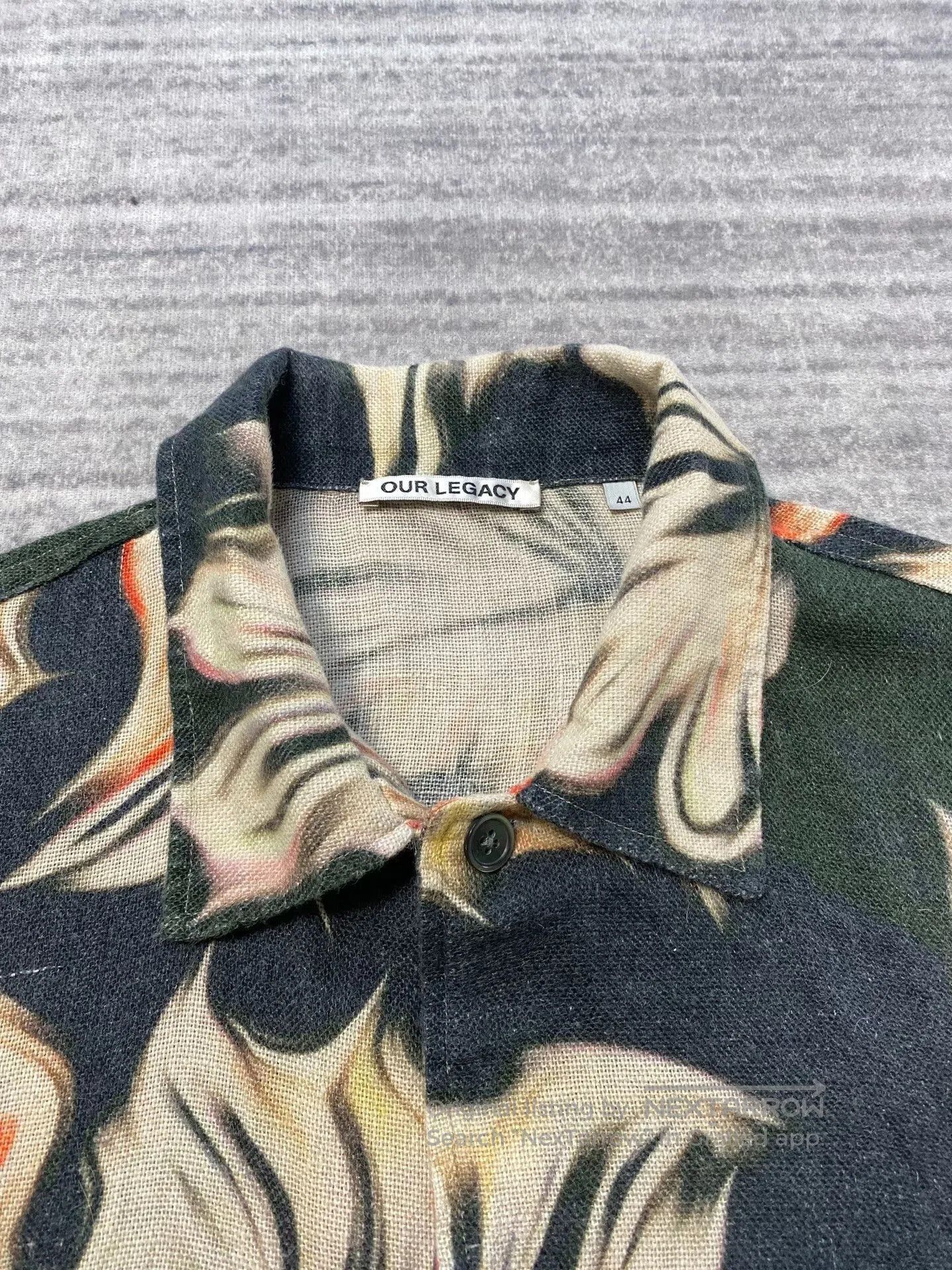 Our Legacy Our Legacy Short Sleeve Floral Box Shirt. Size US L / EU 52-54 / 3 - 4 Thumbnail