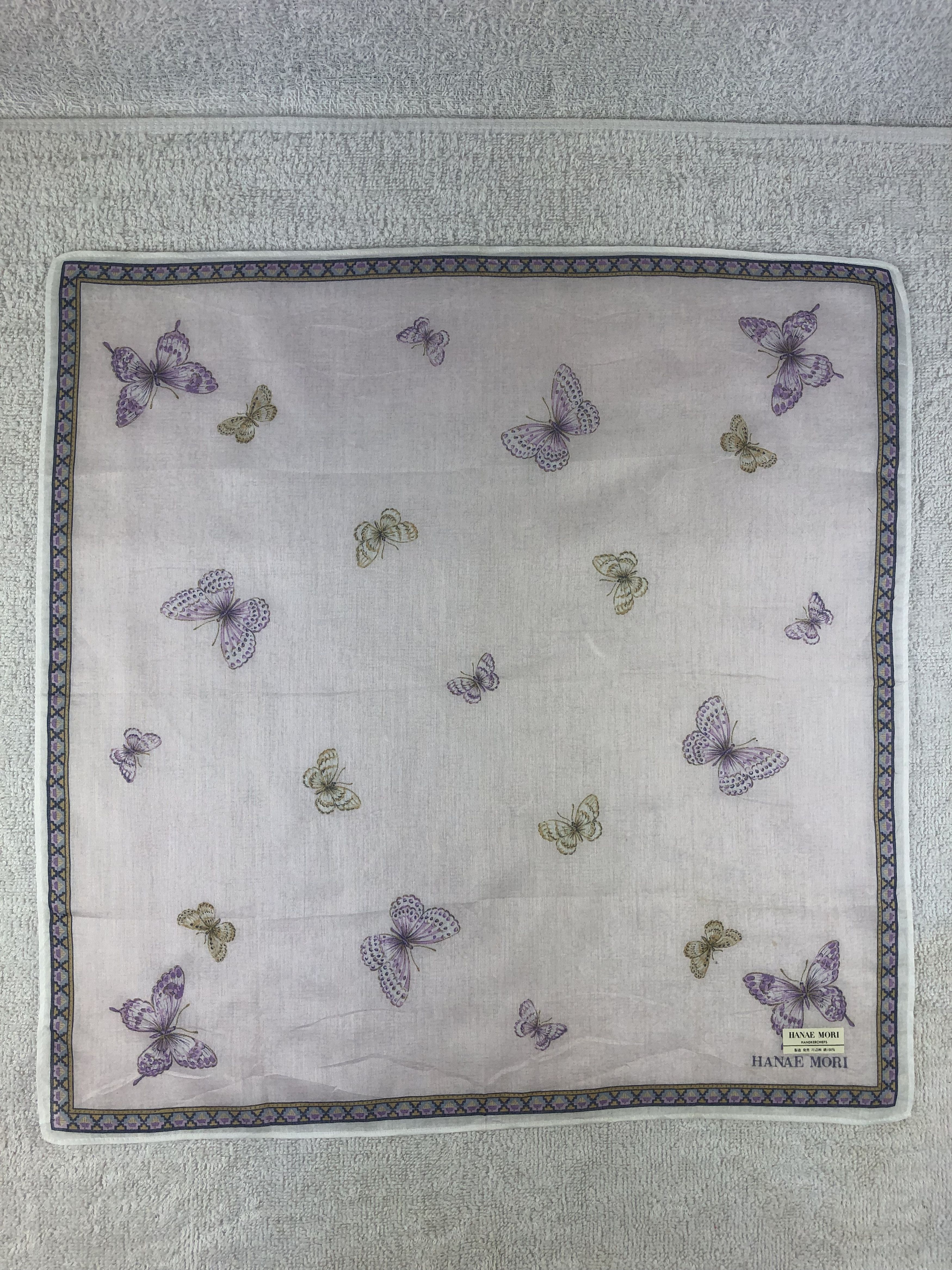 Hanae Mori Hanae Mori Handkerchief / Bandana / Neckerchief Size ONE SIZE - 3 Thumbnail