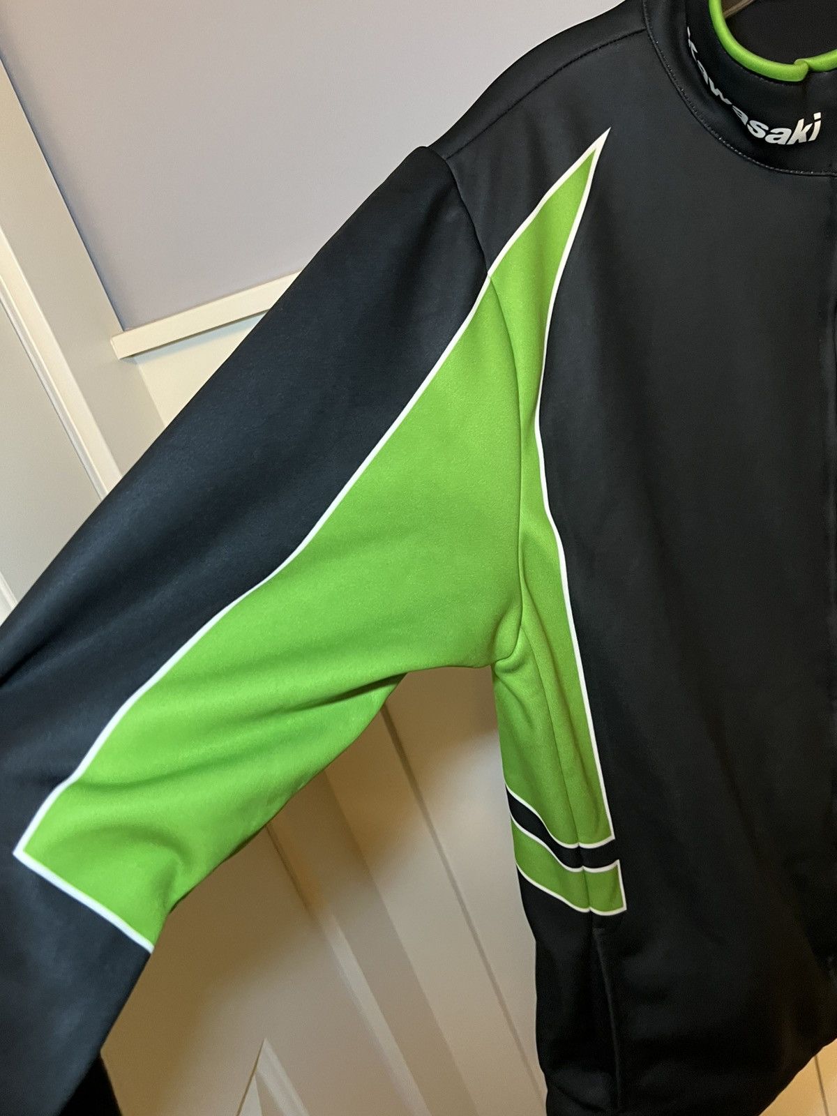 Vintage Vintage Kawasaki Monster Energy HSD thermal racing jacket Size US XL / EU 56 / 4 - 12 Thumbnail