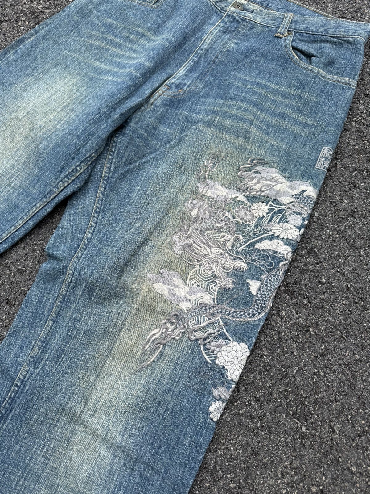 Karakuri Tamashii Karakuri Tamashi Sukajan Denim Size US 32 / EU 48 - 3 Thumbnail