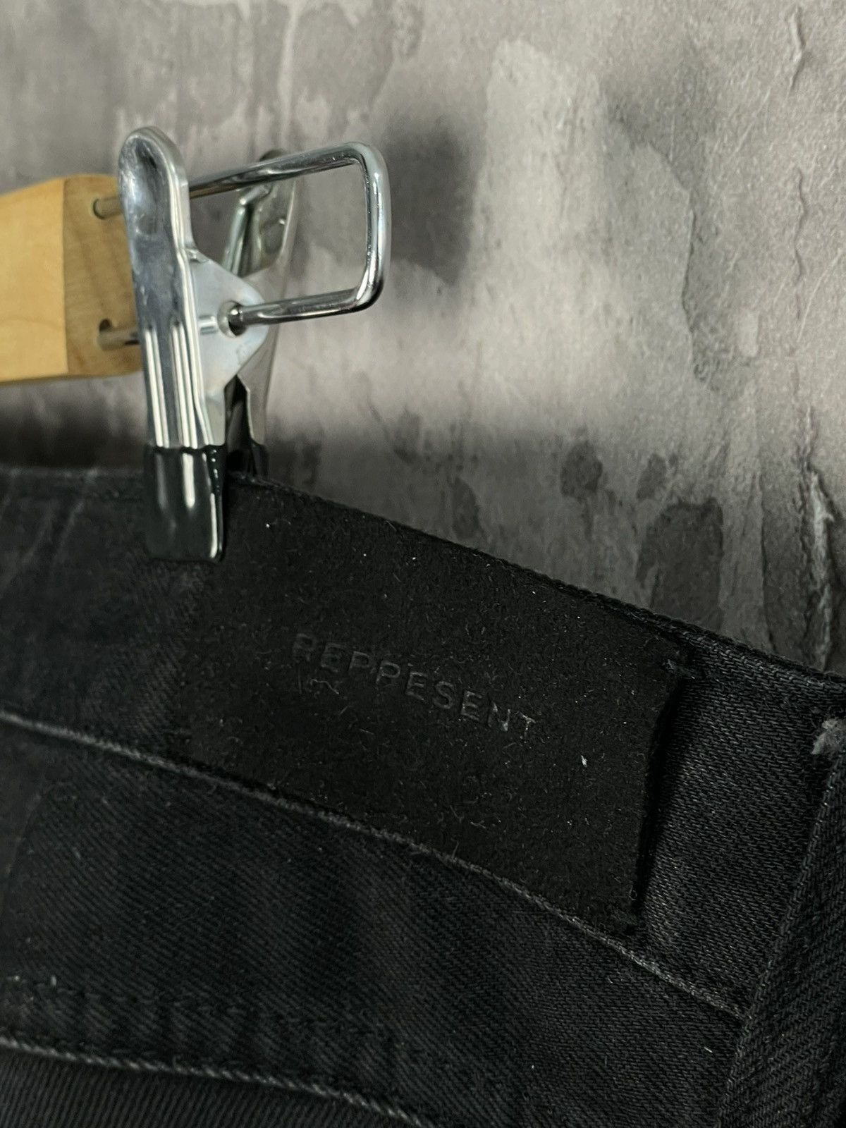 Represent Clo. Represent Men’s Biker Denim Jeans Distressed Chicago Size US 34 / EU 50 - 12 Thumbnail