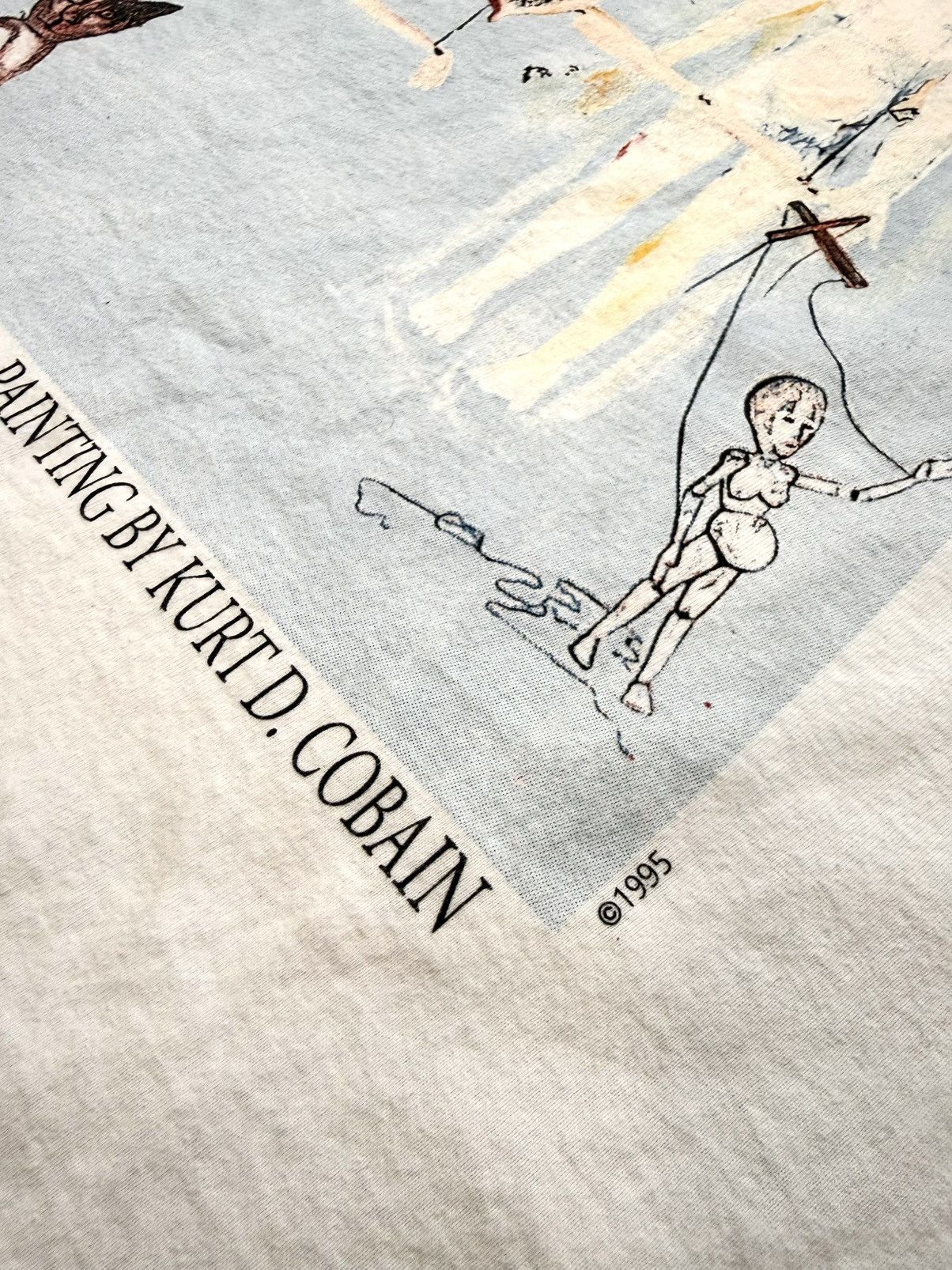 Nirvana Kurt Cobain Nirvana memorial tee Size US XL / EU 56 / 4 - 5 Thumbnail
