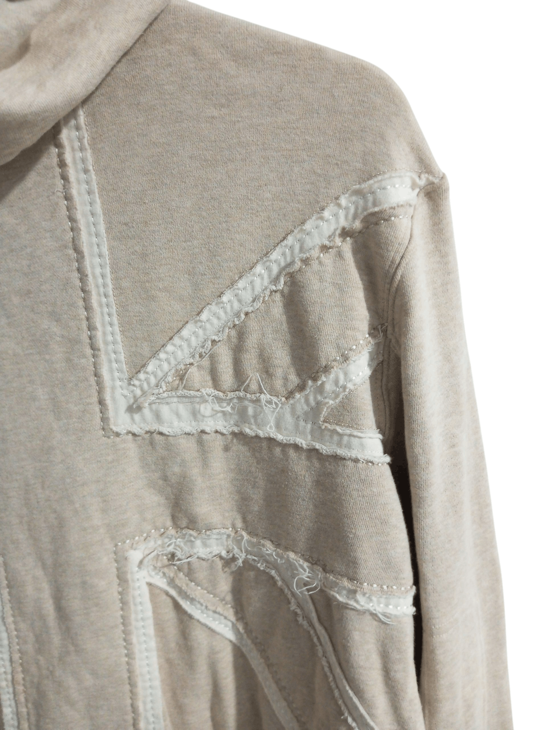20471120 Vintage ask enquired big flag multi pocket distressed hoodie Size US XL / EU 56 / 4 - 10 Thumbnail