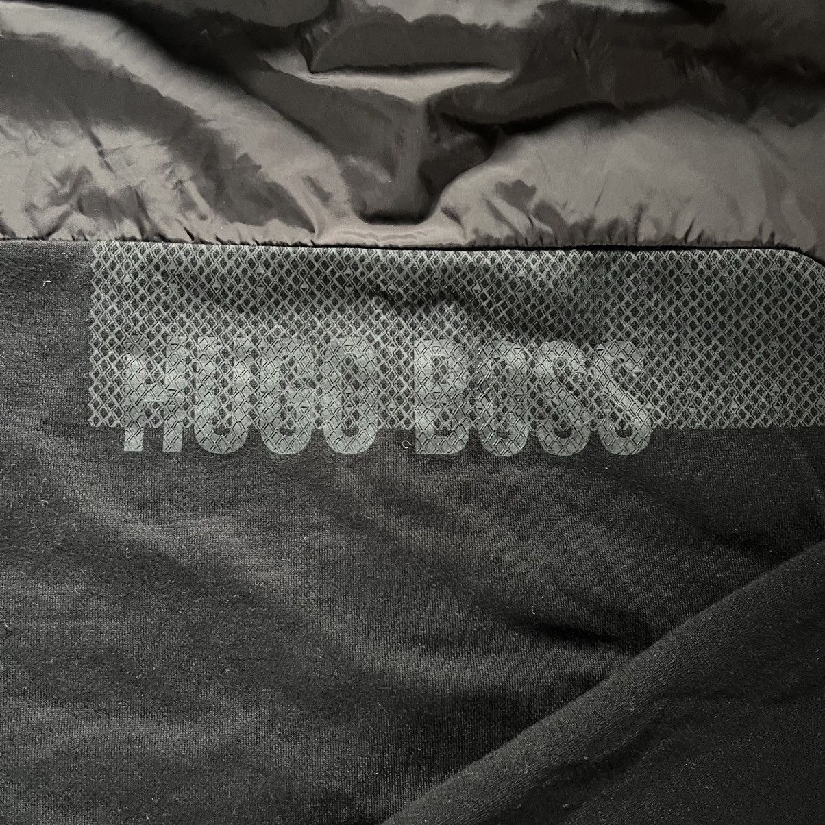 Hugo Boss Hugo Boss Men's Black Zip Up Light Jacket Size XL Size US XL / EU 56 / 4 - 5 Thumbnail
