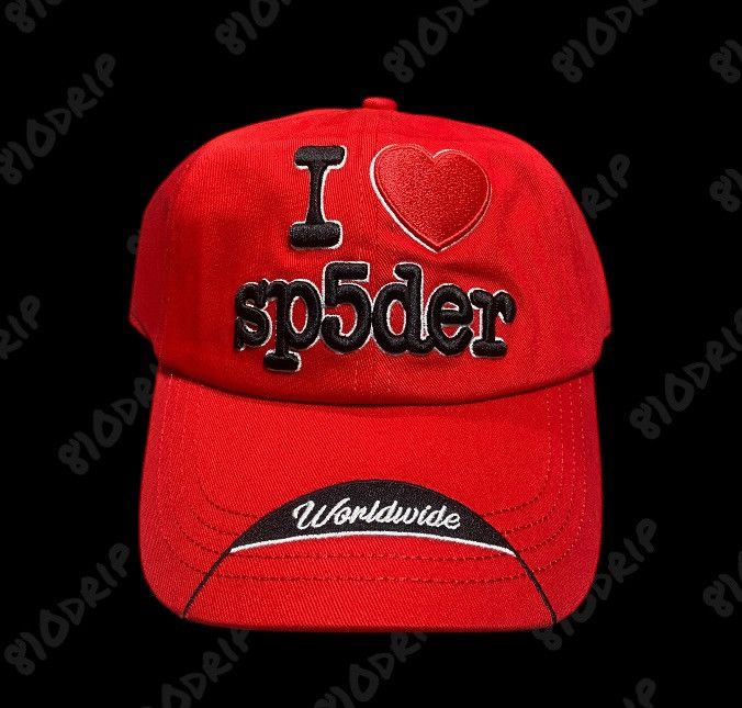 Sp5der × Young Thug Sp5der Souvenir 6-Panel Red Hat Size ONE SIZE - 1 Thumbnail