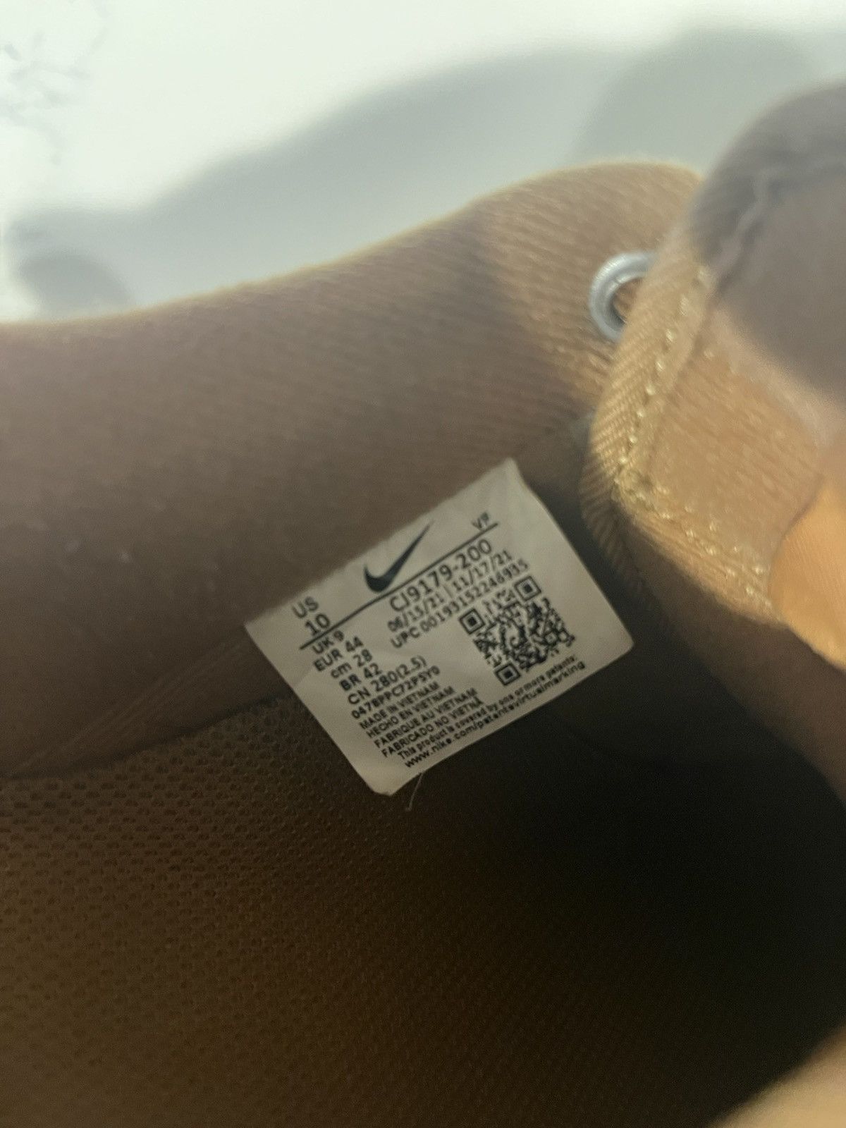 Nike Nike Air Force 1 Wheat Size US 10 / EU 43 - 6 Thumbnail