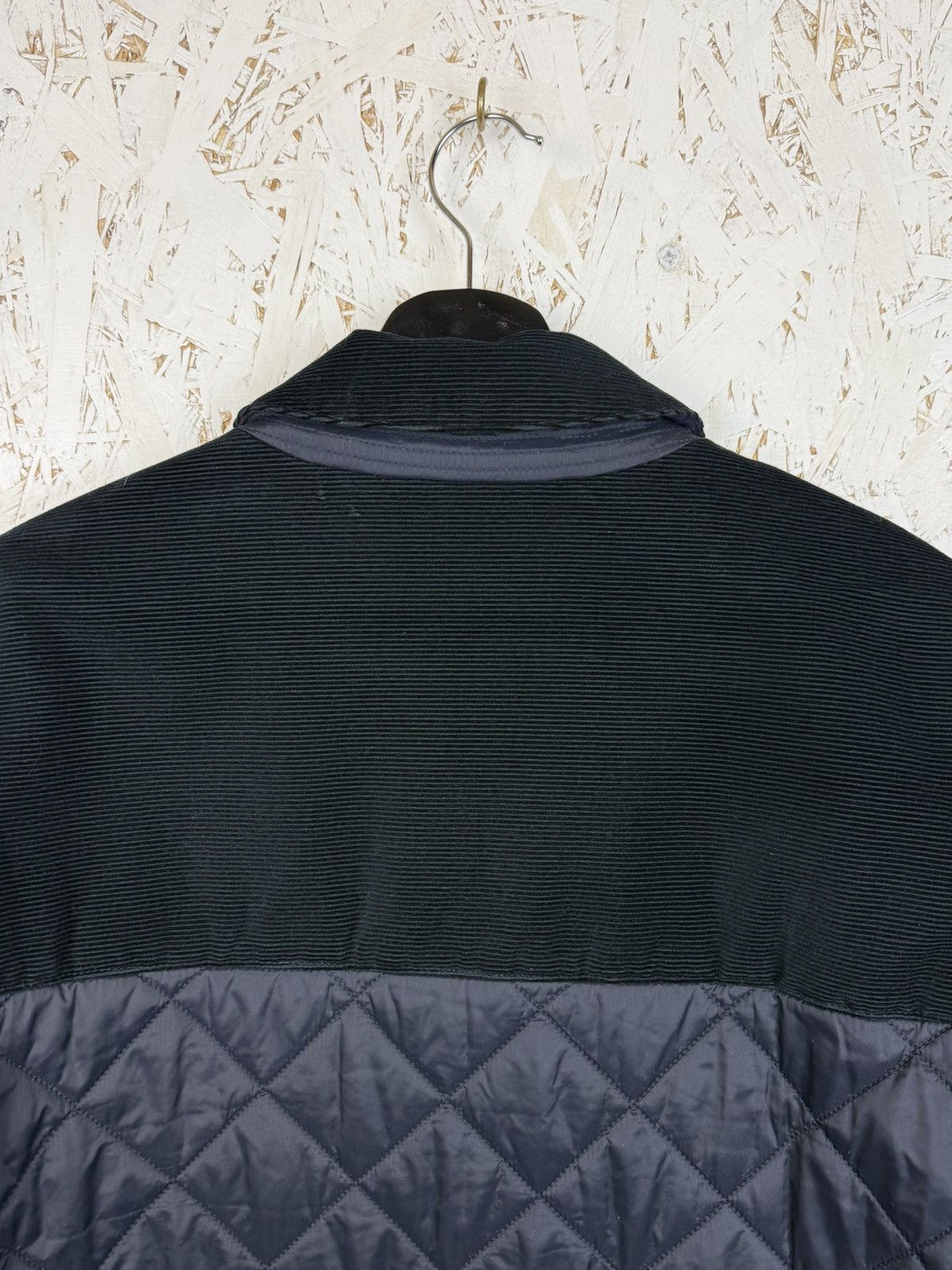 Barbour Barbour Gillock Quilted Jacket Corduroy Collar Black Size US XL / EU 56 / 4 - 7 Thumbnail