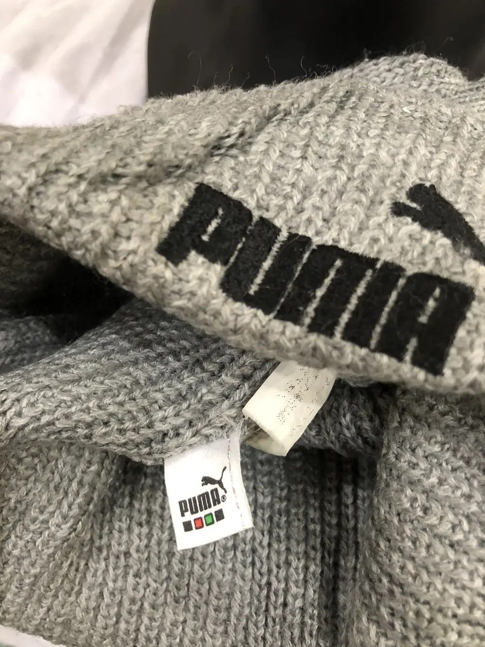 Puma Vintage Puma Spell Out Beanie Hat Size ONE SIZE - 4 Thumbnail