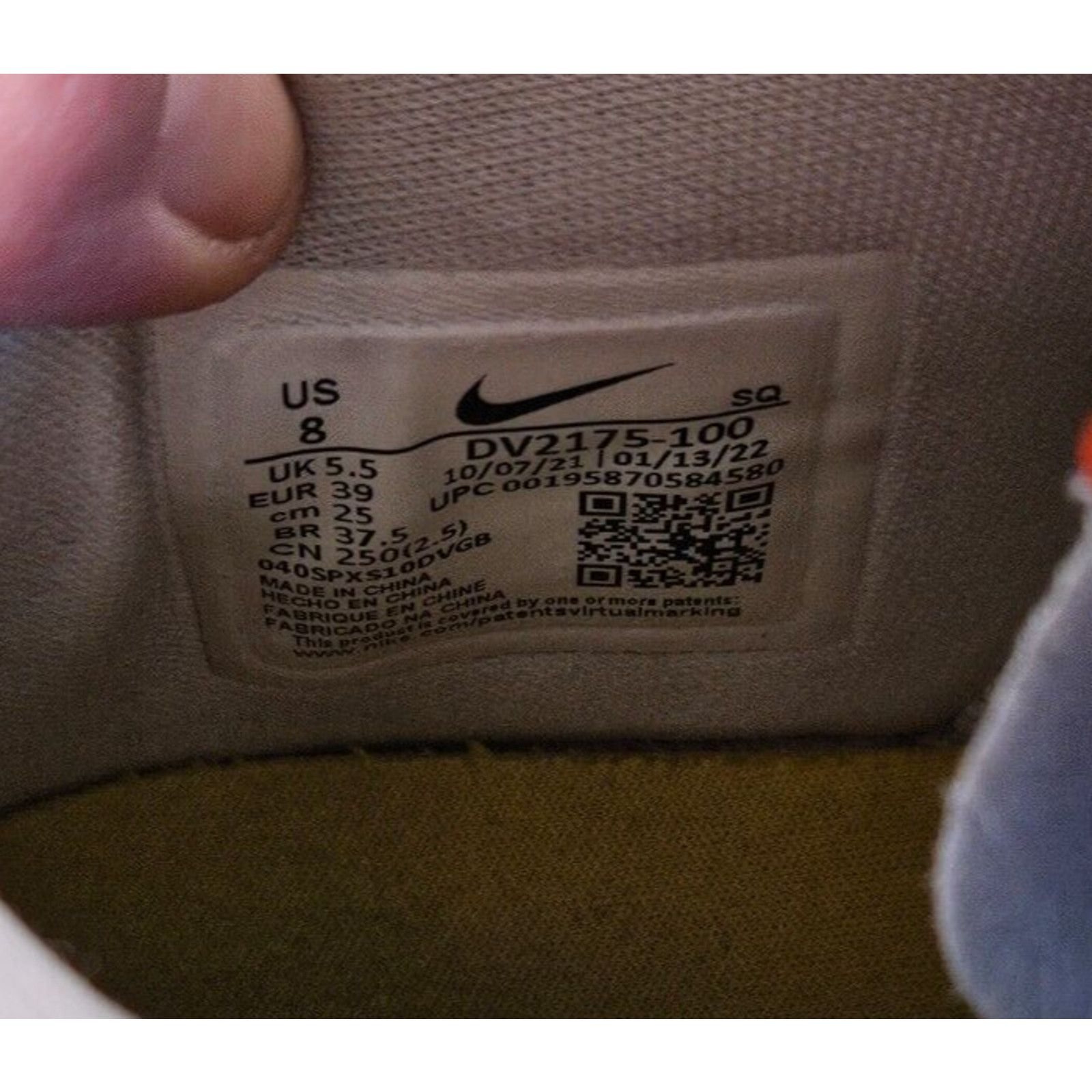Nike Size 8 - Nike Air Force 1 Fontanka Set To Rise Women's Size US 8 / IT 38 - 5 Thumbnail
