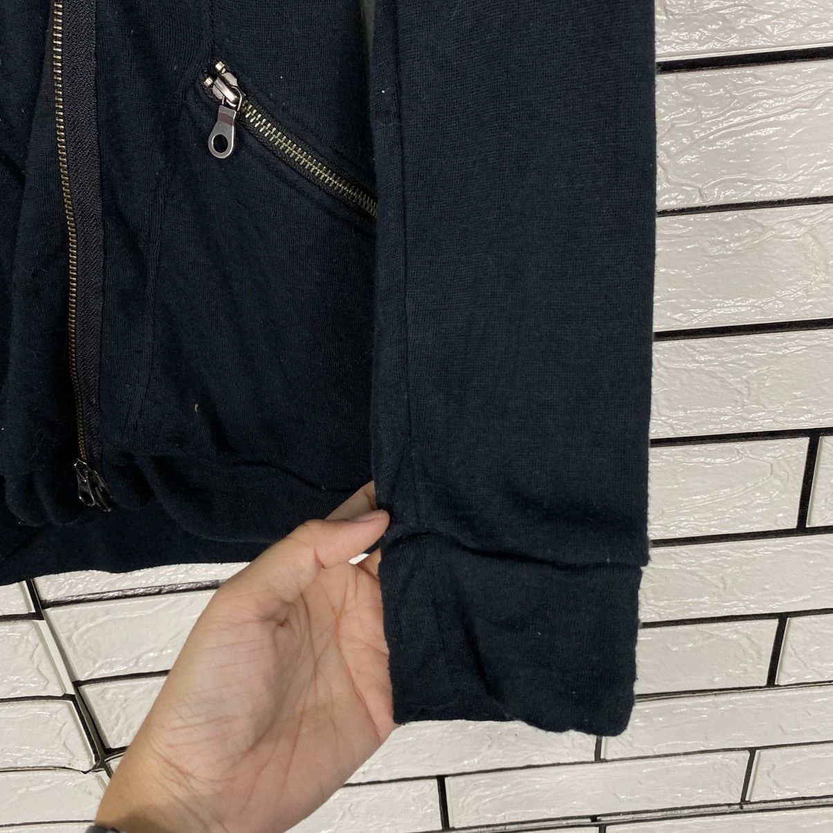 Japanese Brand 📌Vintage Zipper Hoodie Shearling Azul Issey Miyake Size US S / EU 44-46 / 1 - 17 Thumbnail