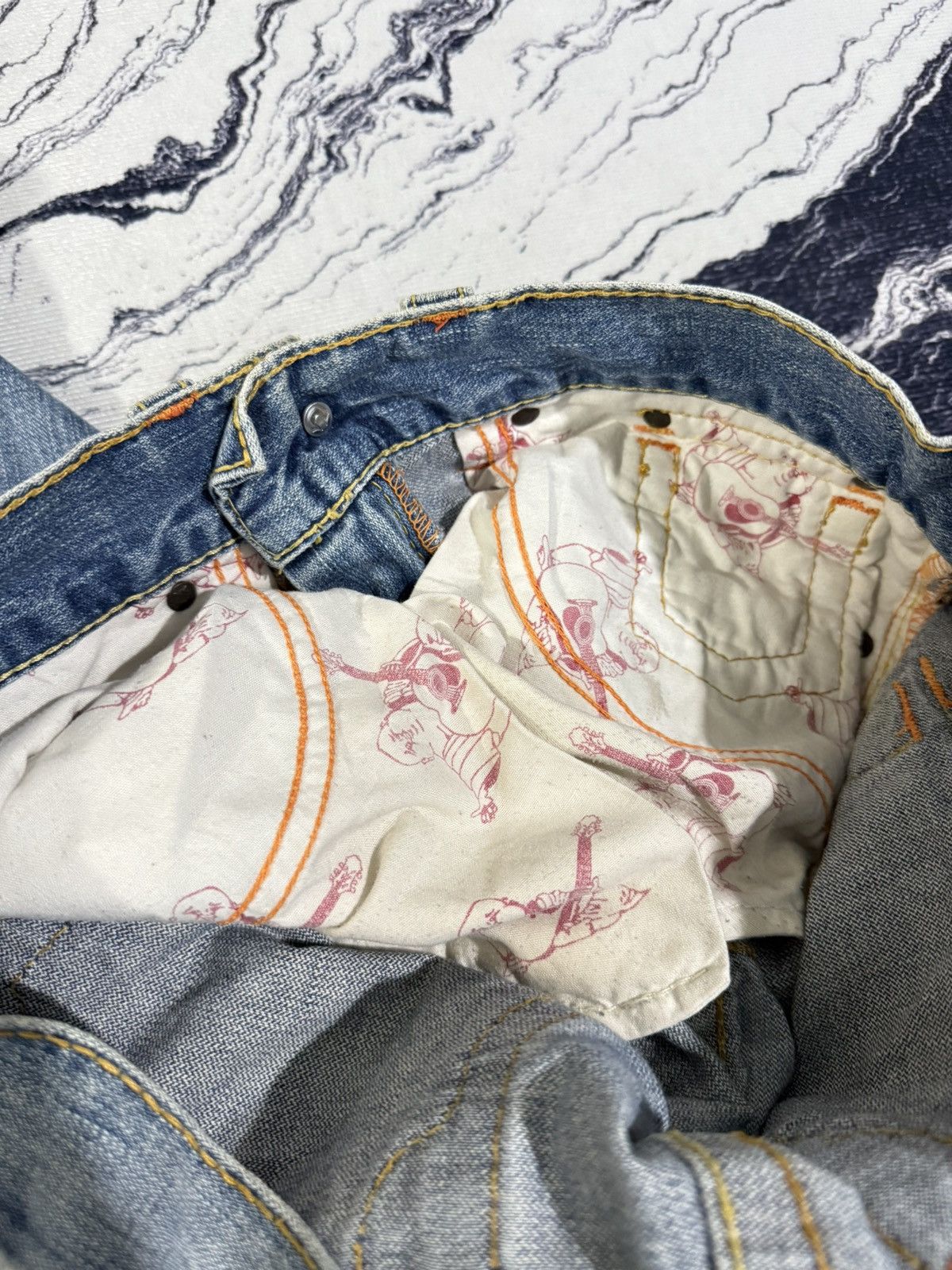 True Religion True religion world tour section rainbow joey jeans Size US 30 / EU 46 - 4 Thumbnail
