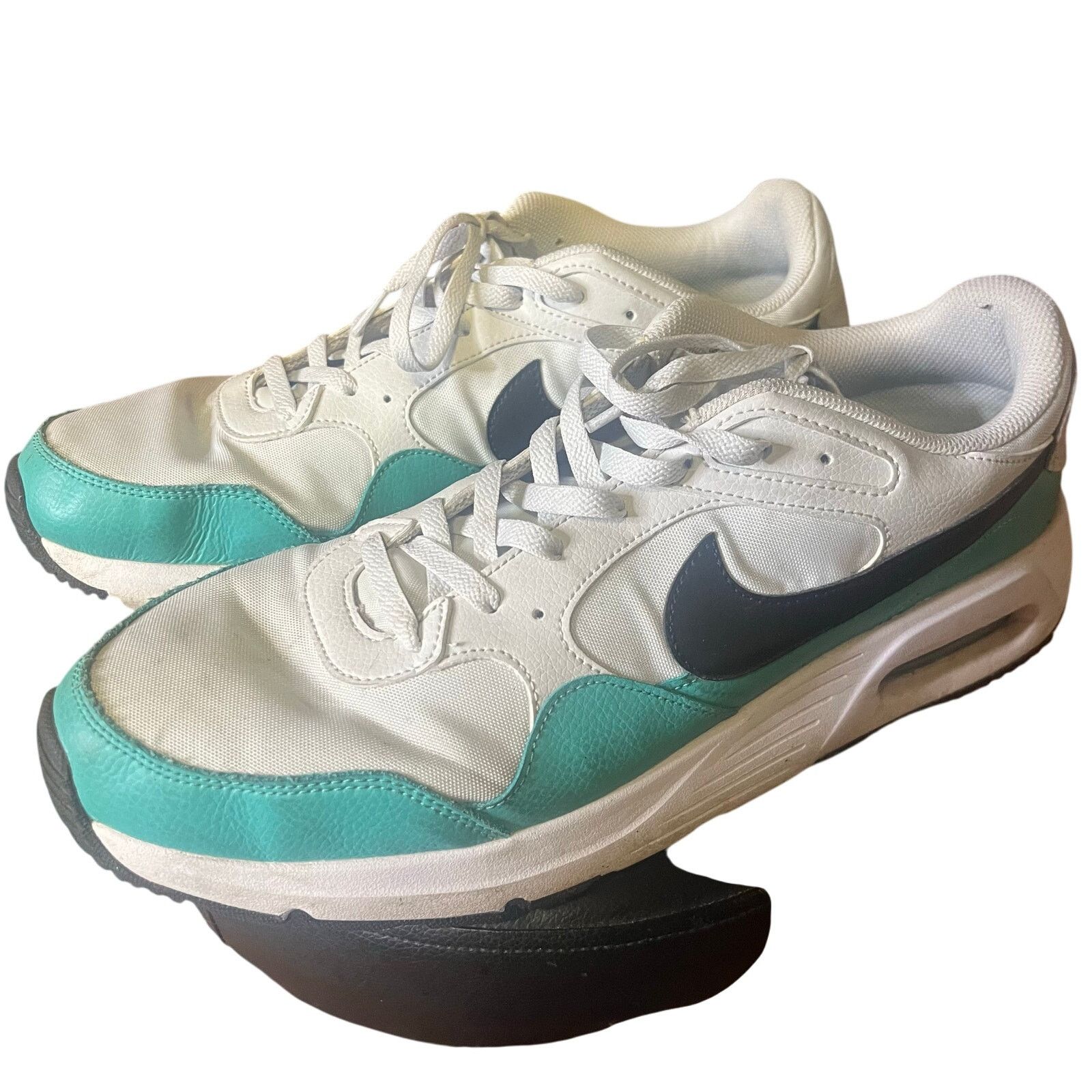 Nike white and blue Men’s nike air Max athletic Casual shoes 14 Size US 14 / EU 47 - 1 Thumbnail