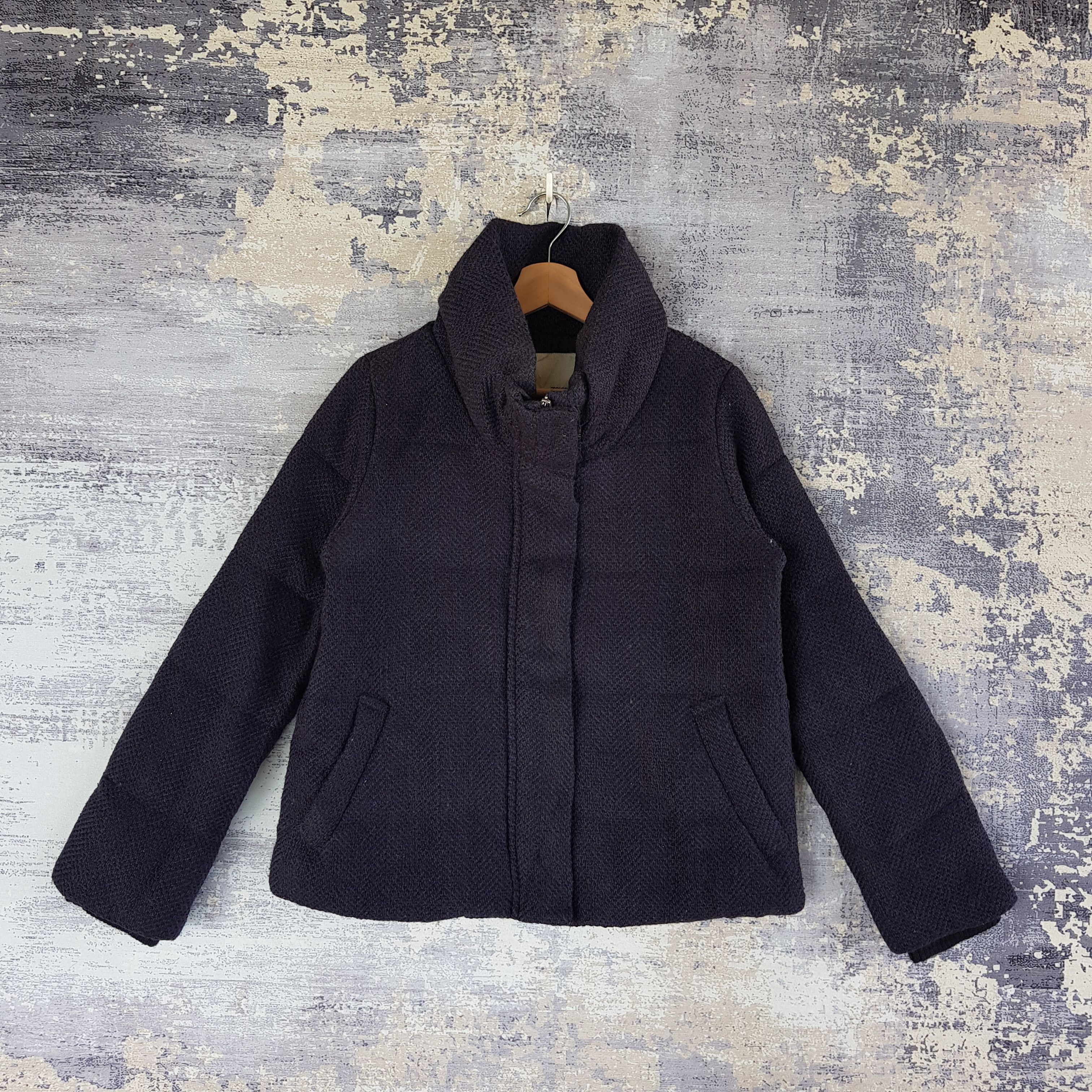 Japanese Brand × Vintage Vintage Y2K Japanese Puffer Wool Jackets Size US S / EU 44-46 / 1 - 1 Thumbnail