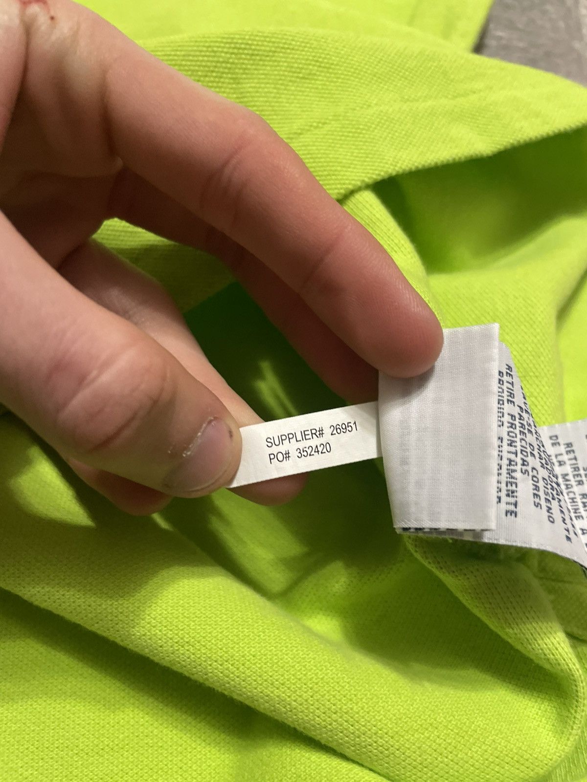Polo Ralph Lauren Vintage Polo Ralph Lauren Neon Green Big Ponny Logo Size US M / EU 48-50 / 2 - 11 Thumbnail