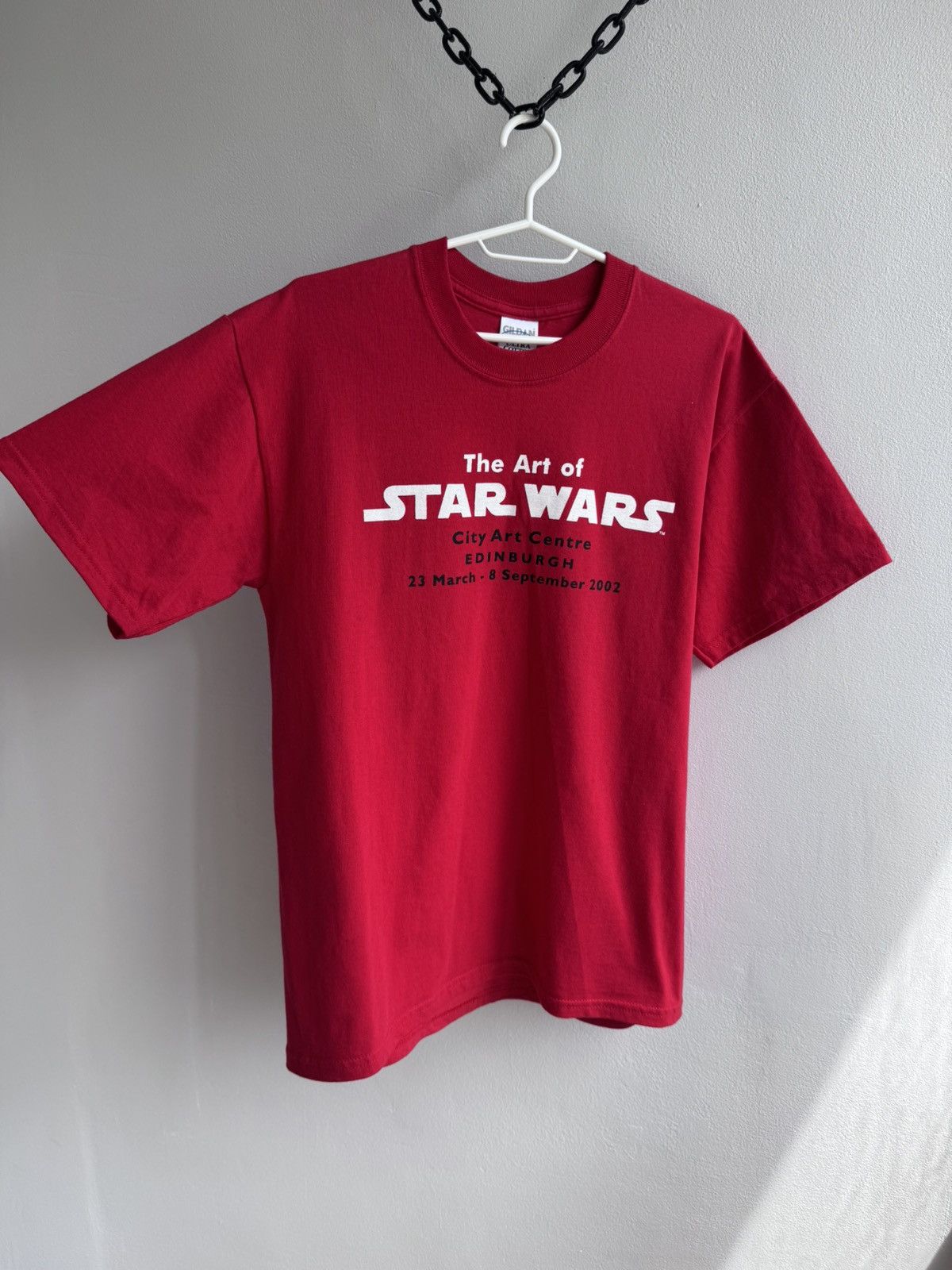 Gildan Star Wars Vintage 2002 The Art Of 00s Edinburgh T Shirt Tee Size US M / EU 48-50 / 2 - 3 Thumbnail