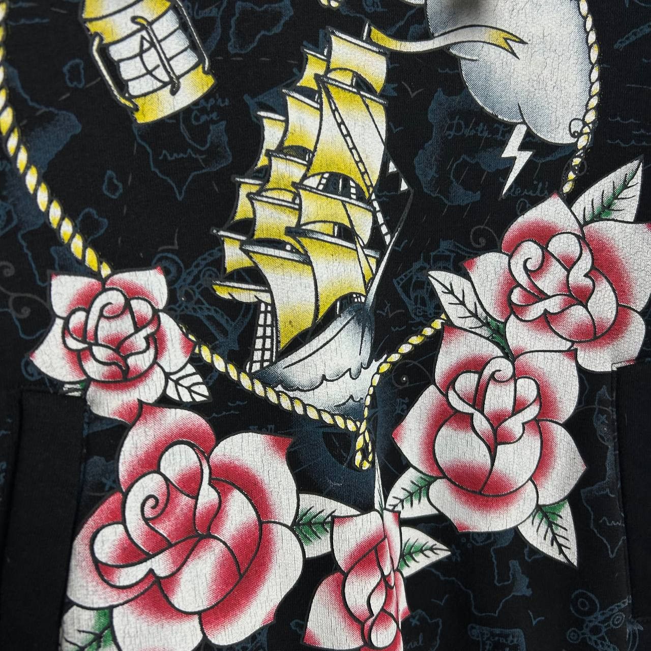 Criminal Damage Designer Criminal Damage Ed Hardy style japan hoodie Size M / US 6-8 / IT 42-44 - 4 Thumbnail