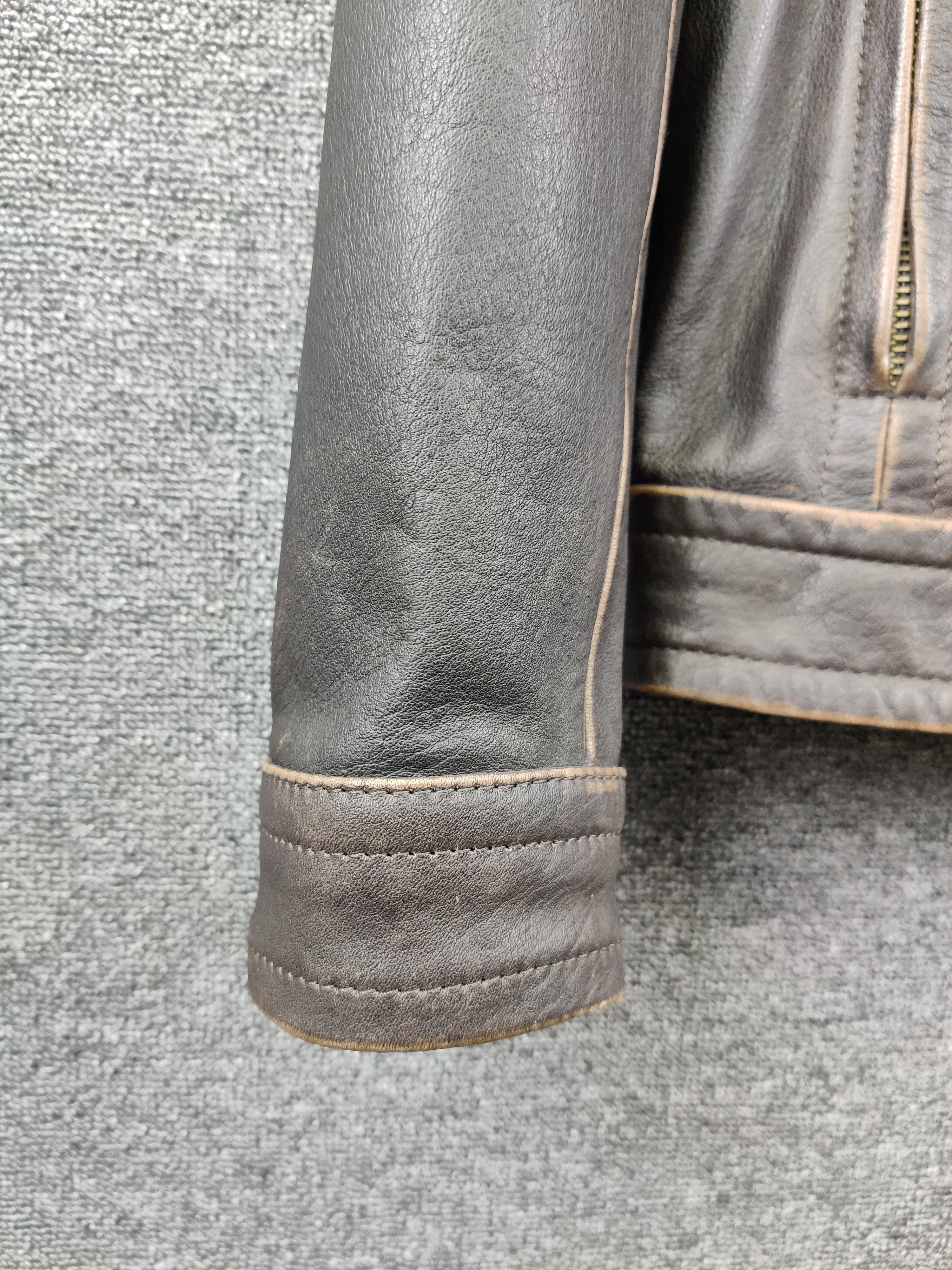 Harley Davidson Nice❗Vintage Harley Davidson Motorcycle Leather Jacket Size US M / EU 48-50 / 2 - 6 Thumbnail