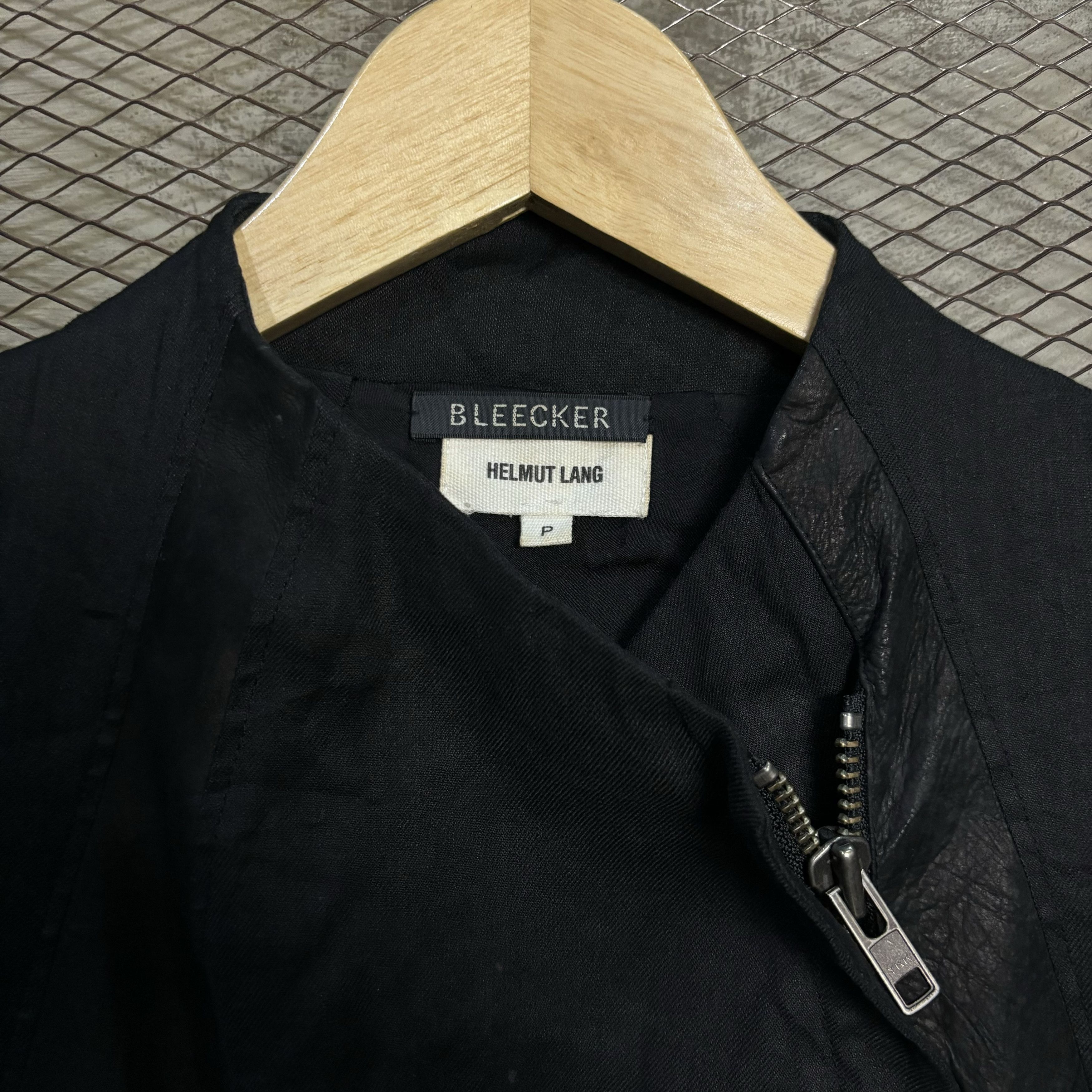 Helmut Lang Helmut Lang Bleecker Leather Jacket Size S / US 4 / IT 40 - 5 Thumbnail